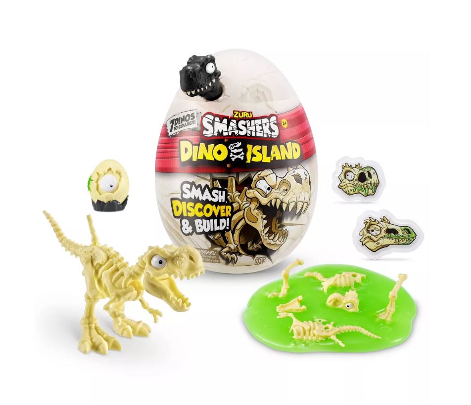 Hot Deal: ZURU Assorted Styles Nano Eggs for Dino Island Smashers Adventure