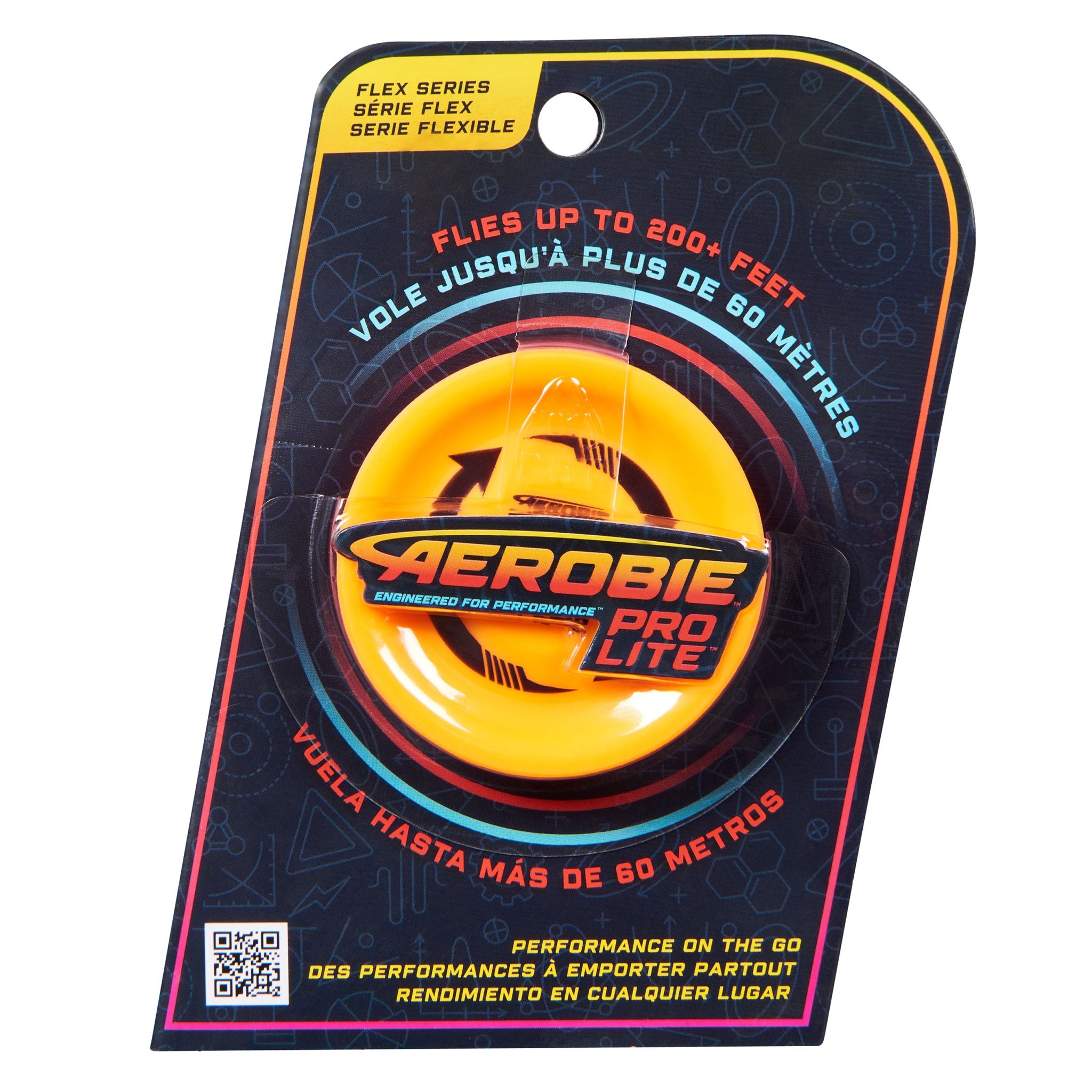 Orange Red Miniature Aerobie Pro Lite Throwing Disc - Ideal for Outdoor Fun and Great Deals