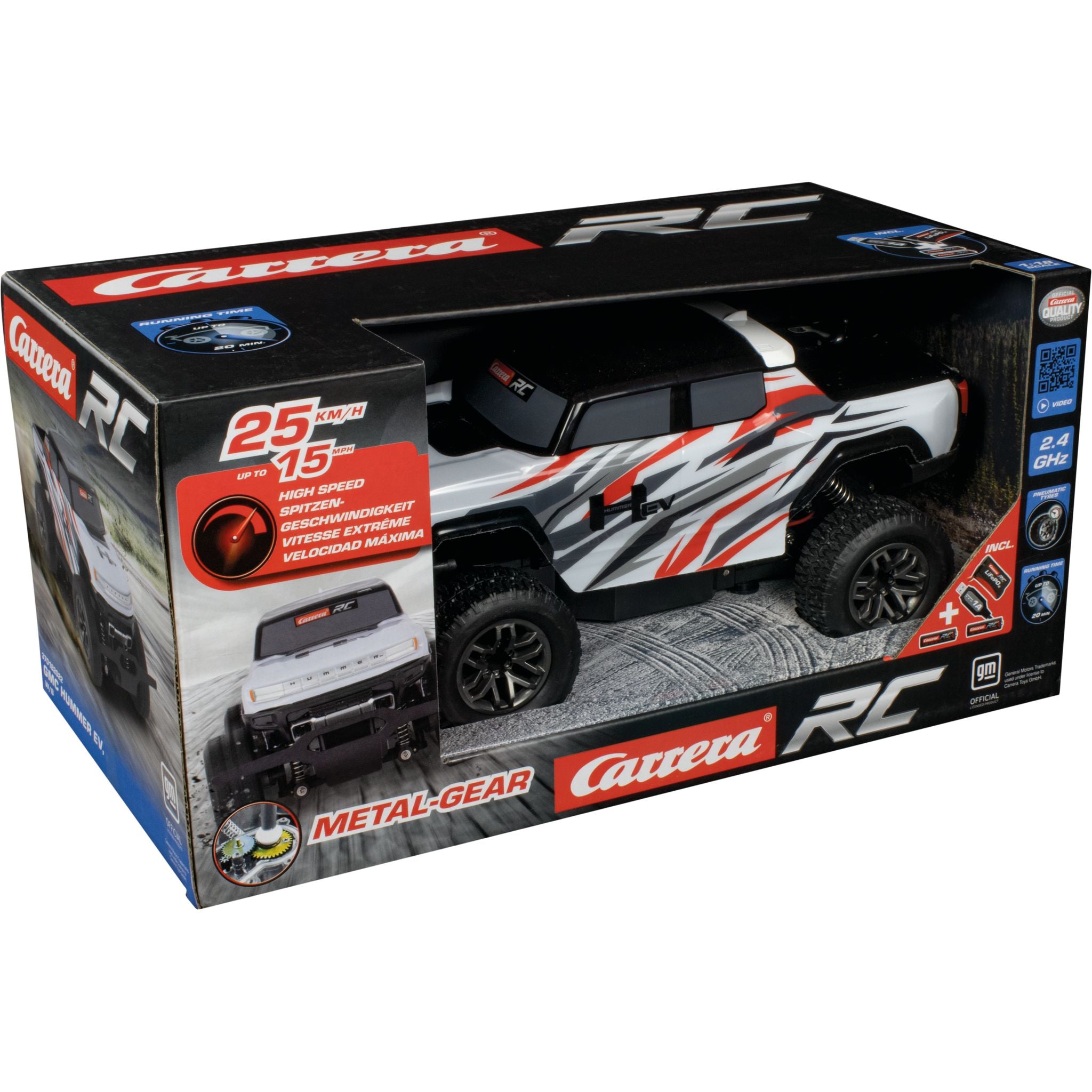 Carrera Remote - Controlled Electric Hummer EV RC Car for 8+