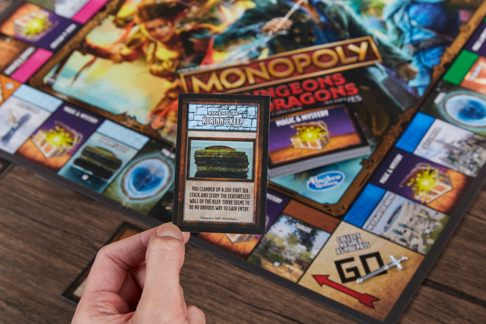 Hot! Monopoly Dungeons & Dragons Honor Among Thieves Board Game