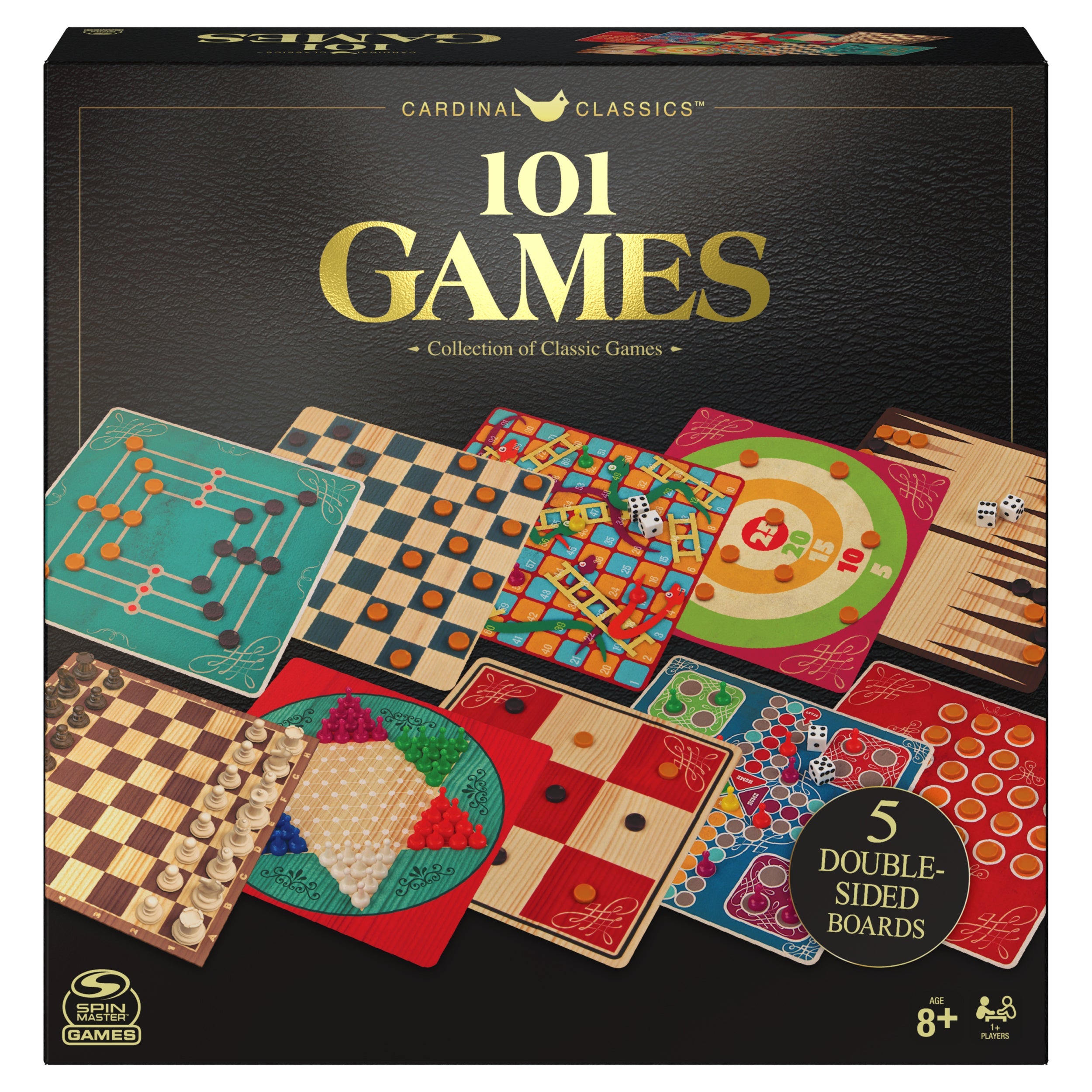 Hot Deal! Cardinal Classics 101 - A Fantastic Set of Spin Master Games for Family Fun