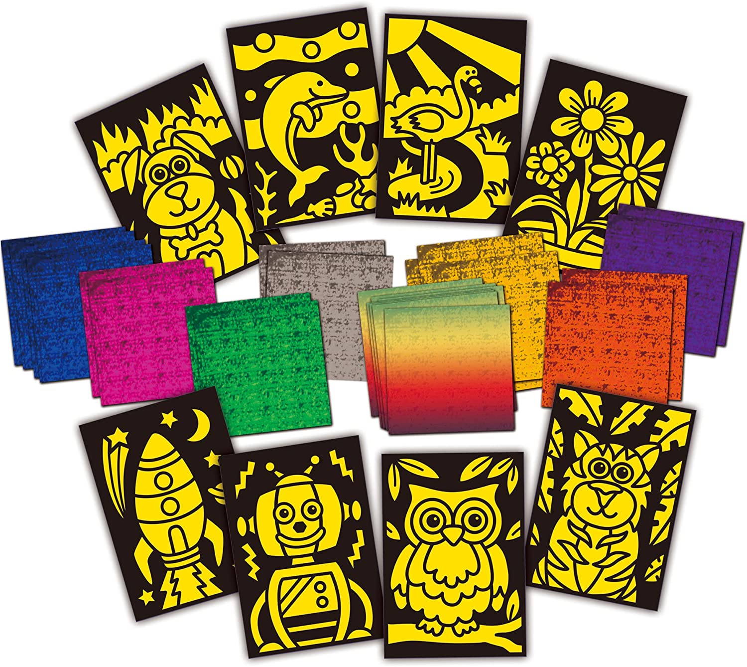GALT Foil Art Kit - Create Sparkly Pictures