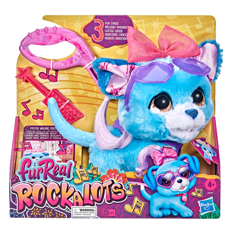 Hot Deal! Furreal Friends Rockalots Musical Interactive Walking Puppy Toy