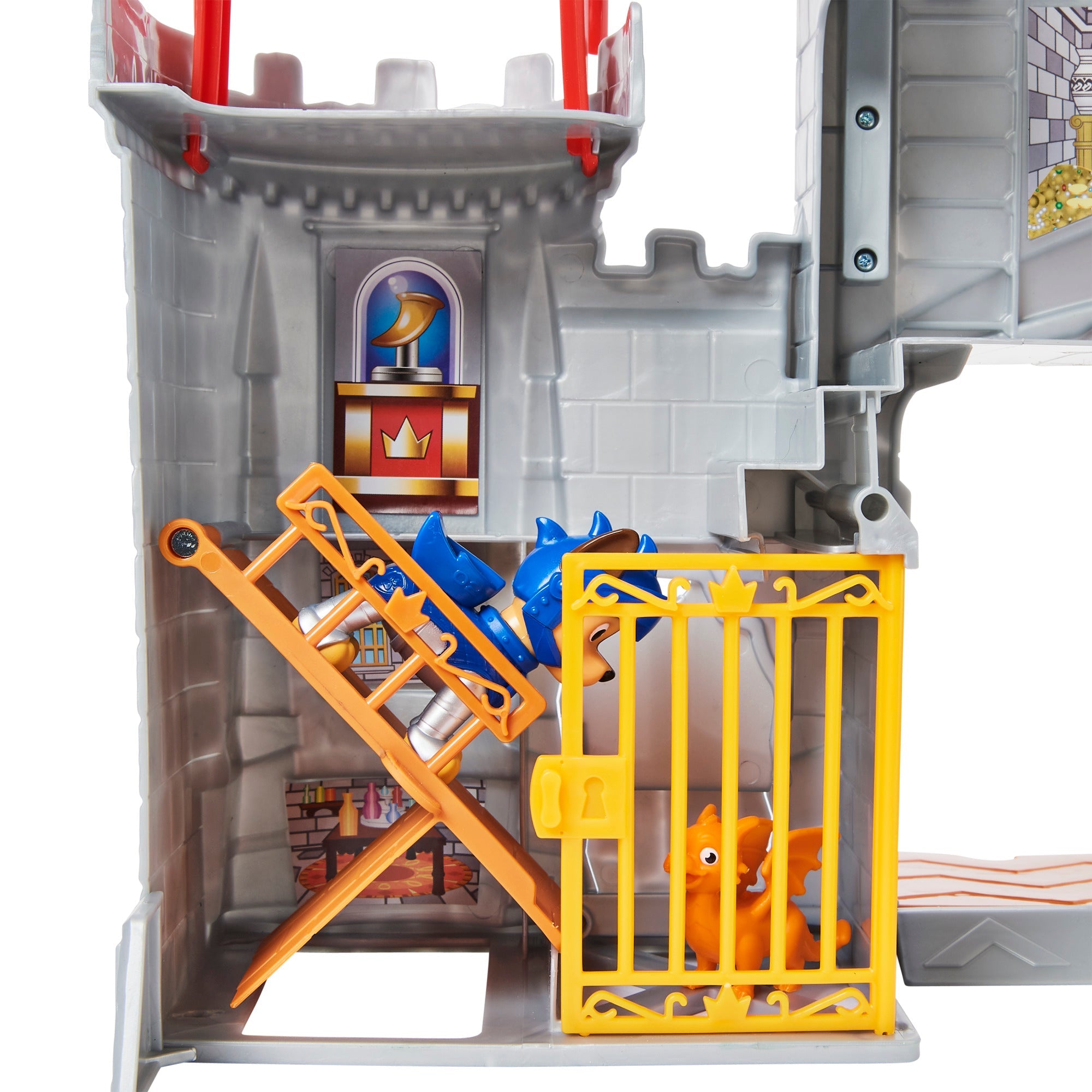 PAW Patrol Rescue Knights Castle HQ Playset - Action-Packed Medieval Adventure