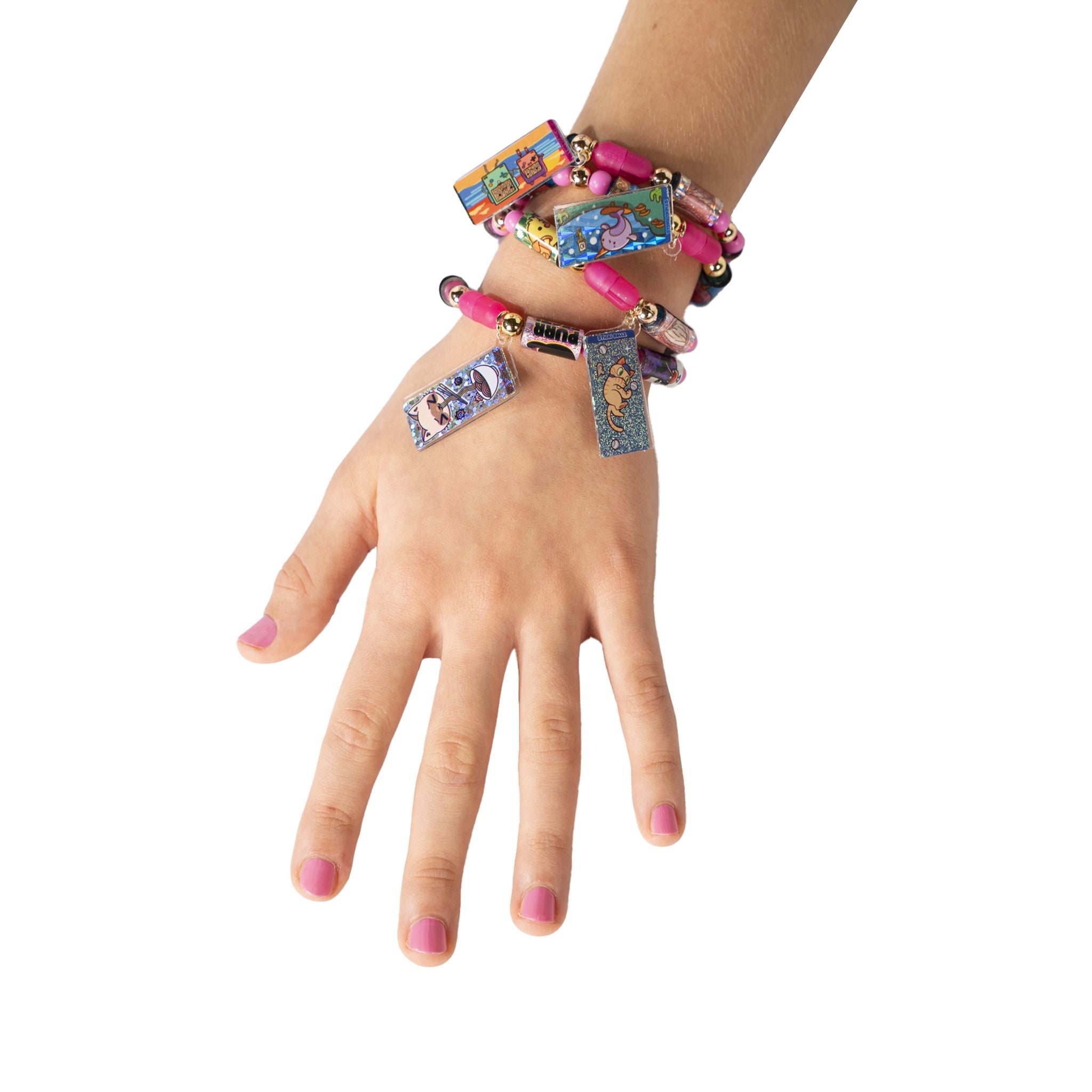 Sticki Rolls DIY Holographic Jewellery Kit with Kawaii Stickers