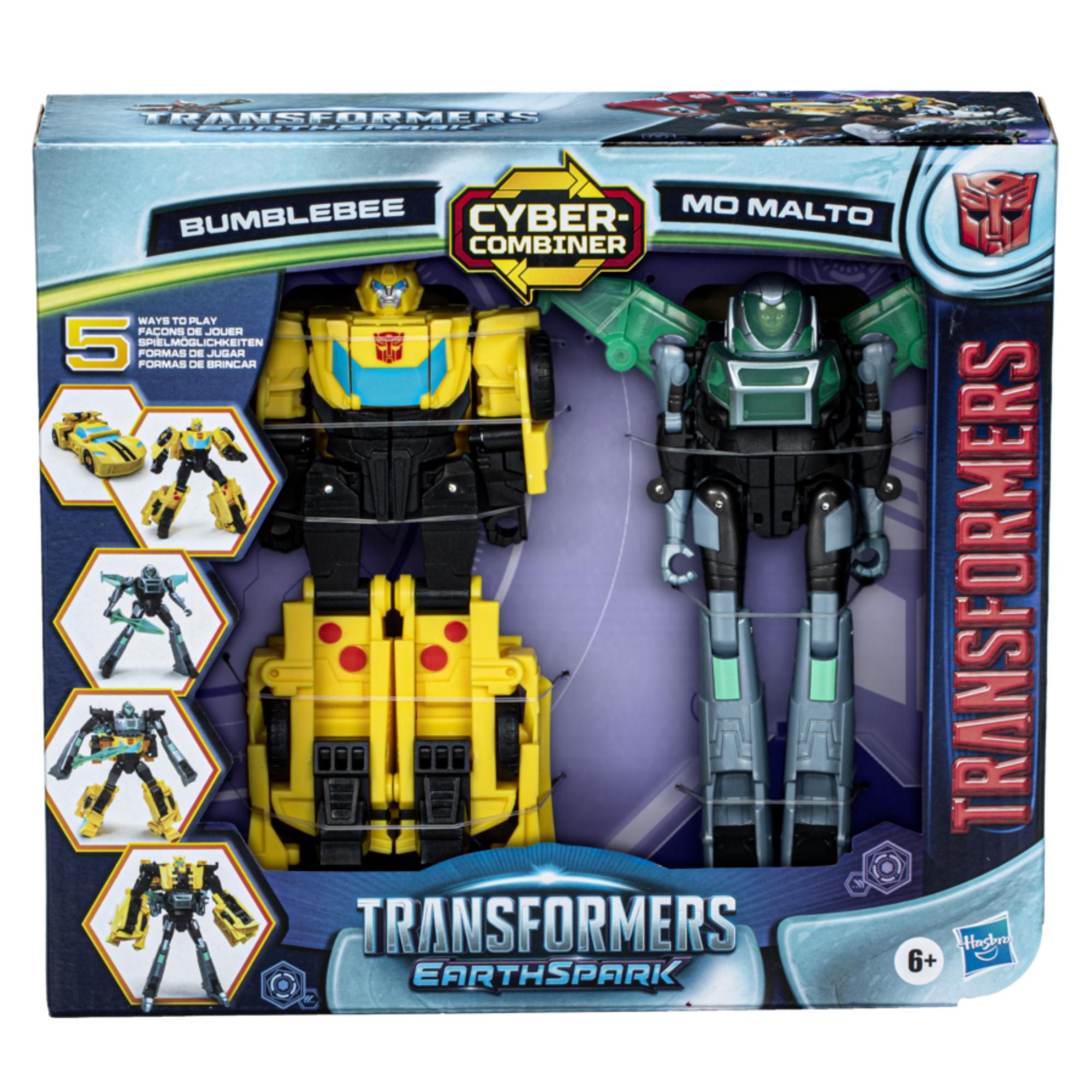 Hot! Transformers Earthspark 2-Figure Combiner Set