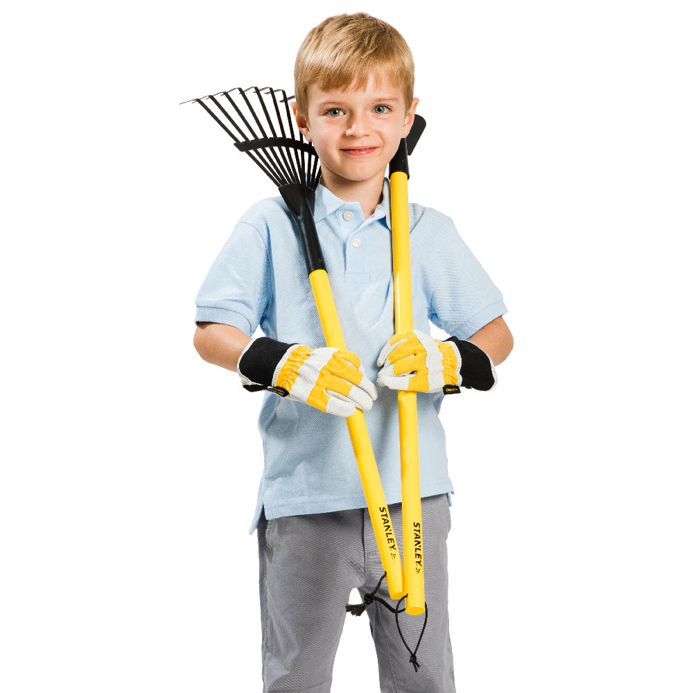 Stanley Jr. Durable 3-Piece Kids' Gardening Tool Set for Outdoor Fun