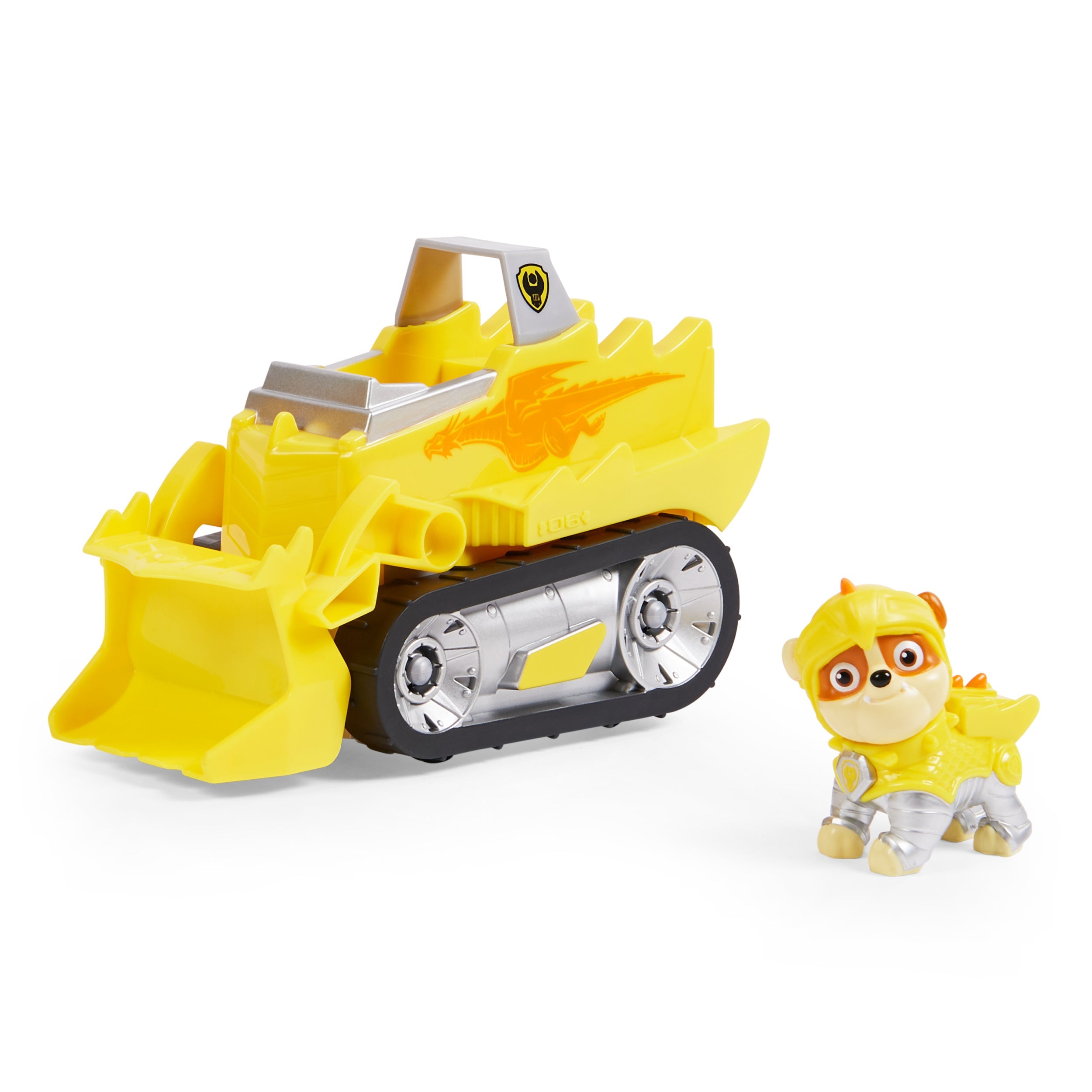 Hot Sale! PAW Patrol Rescue Knights Rubble's Transforming Deluxe Vehicle Toy for Kids