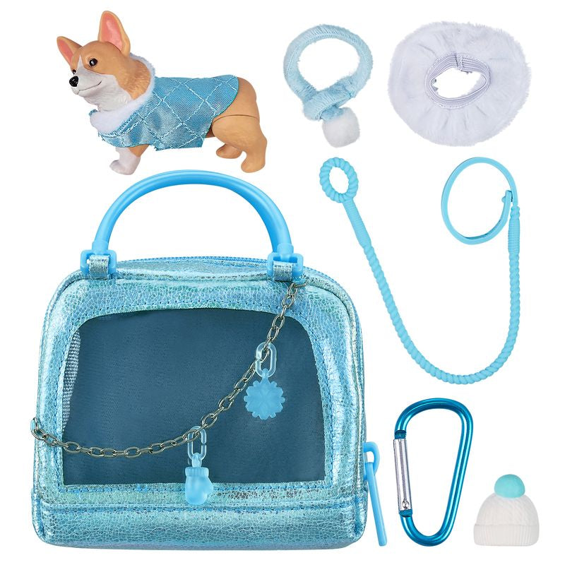 Real Littles S5 Single Pack Cutie Carries with Assorted Adorable Puppy Styles