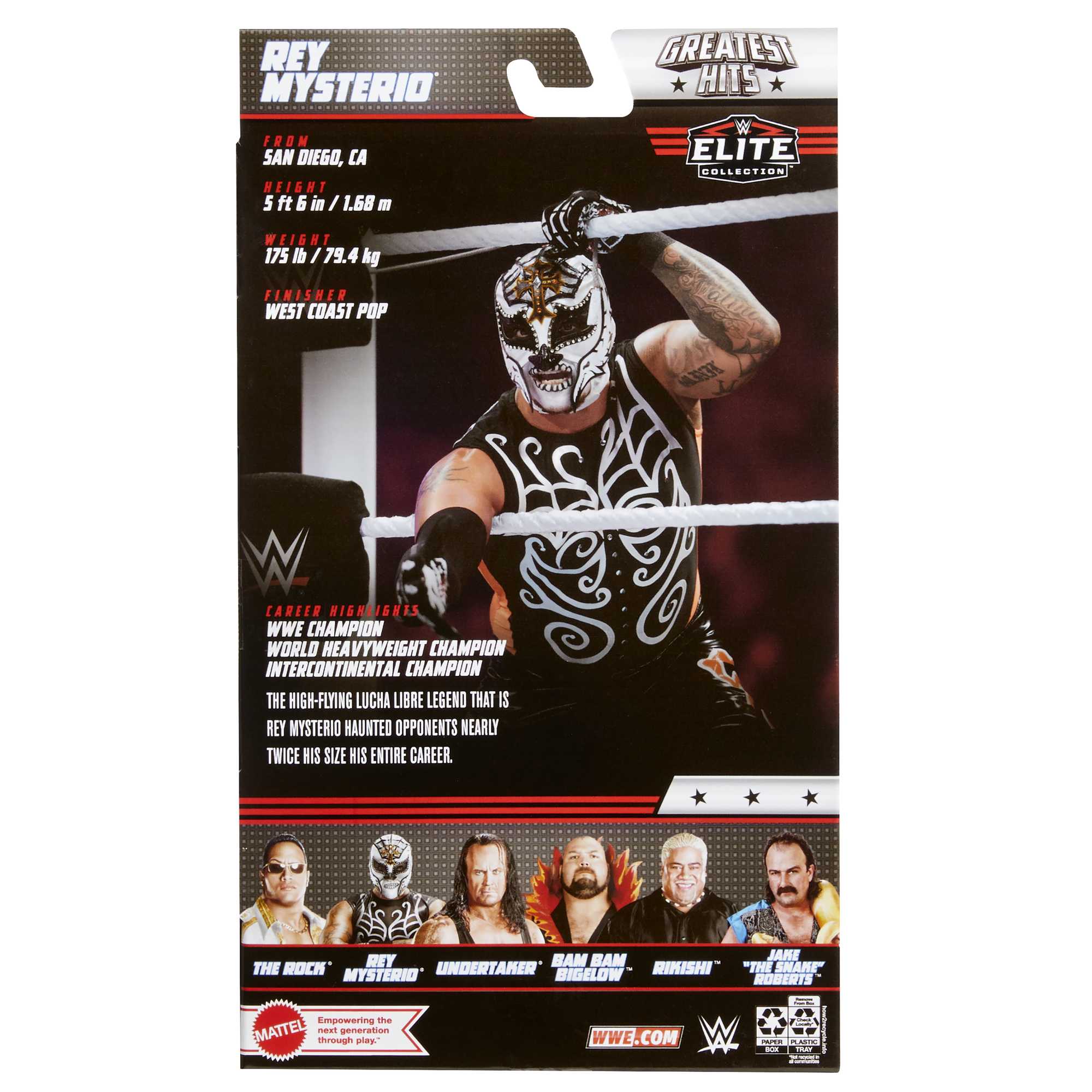 Hot Sale! WWE Elite Collection Rey Mysterio Action Figure