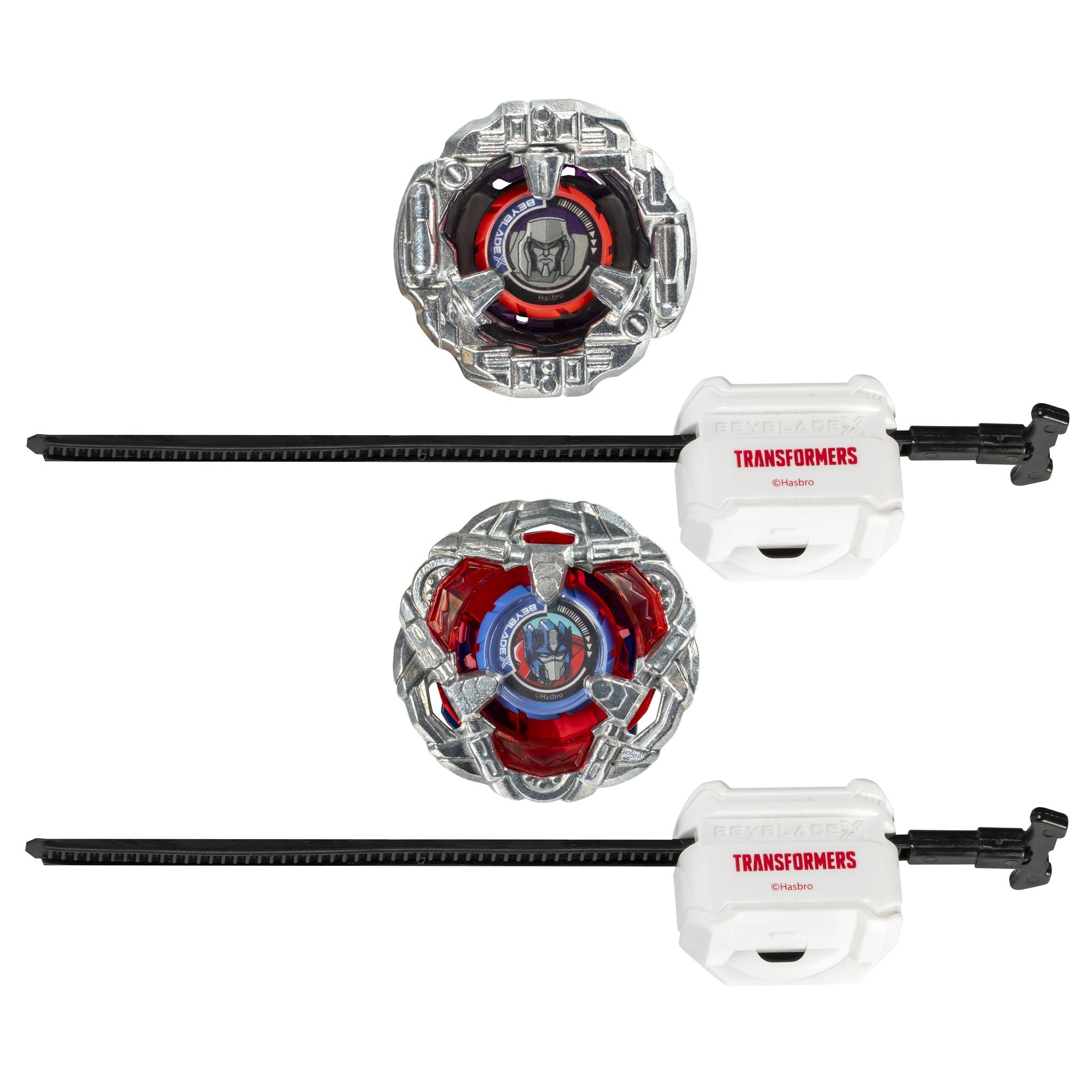 Beyblade X Transformers: Optimus Prime & Megatron Battle Set