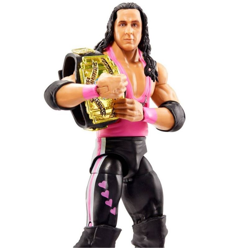 Hot Sale! WWE Elite Collection Series 94 Bret 'Hit Man' Hart Action Figure for Fans and Collectors