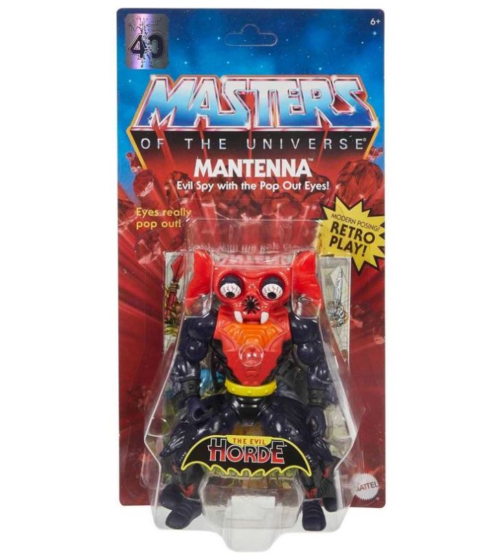 Masters Of The Universe Origins 5.5-Inch Highly Poseable Action Figure - Mantenna