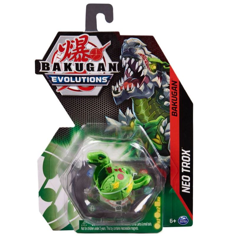 Hot Deal! Bakugan Evolutions Season 4 Neo Trox Green Action Figure Set