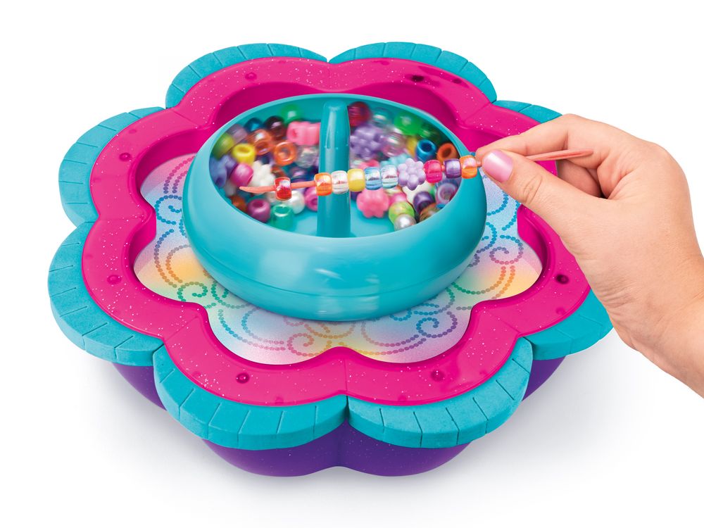 Hot Deal! Cra-Z-Art 2-in-1 Spin & Bead Friendship Studio for Fashion Bracelet Making