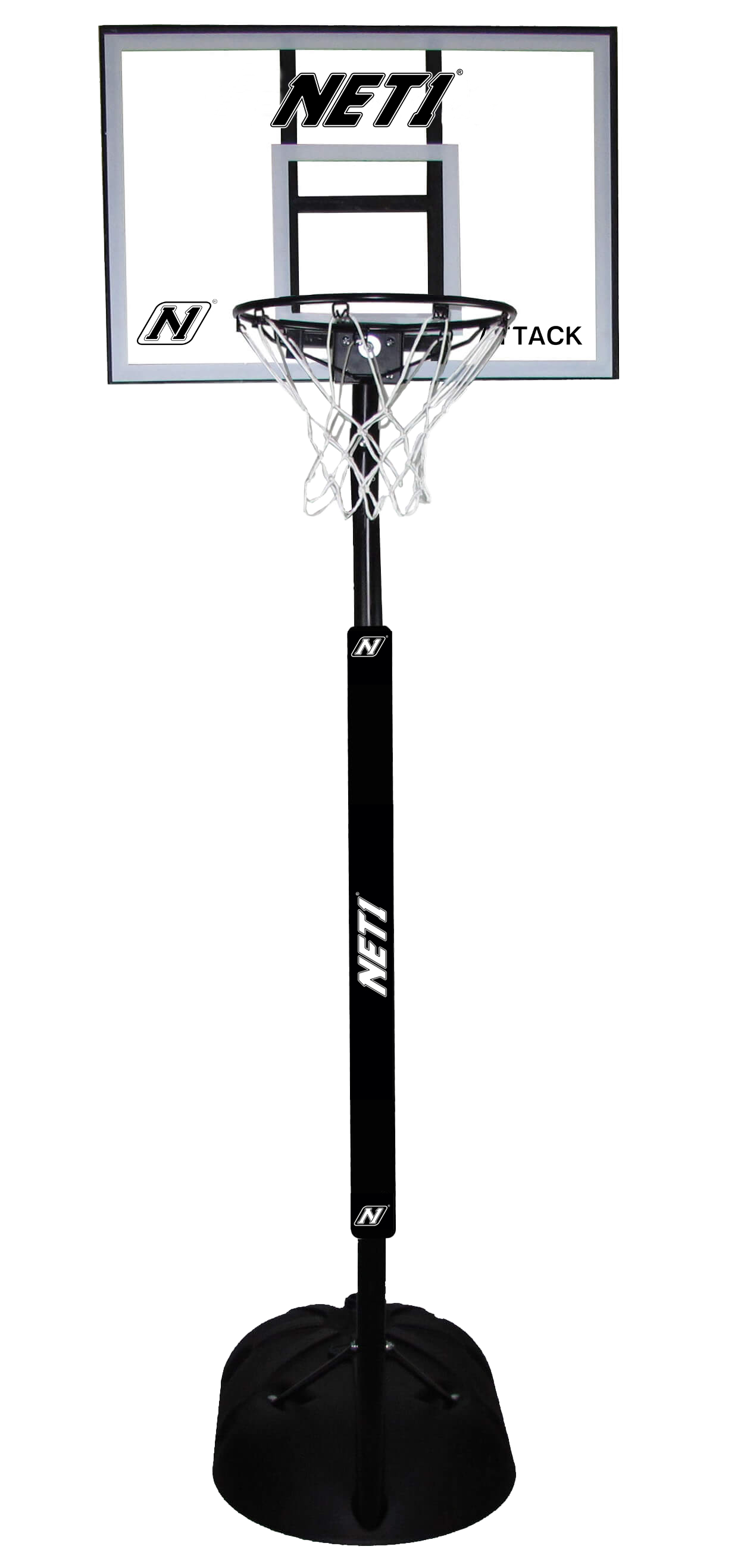 Portable Formula Sports Attack Basketball System for All Ages