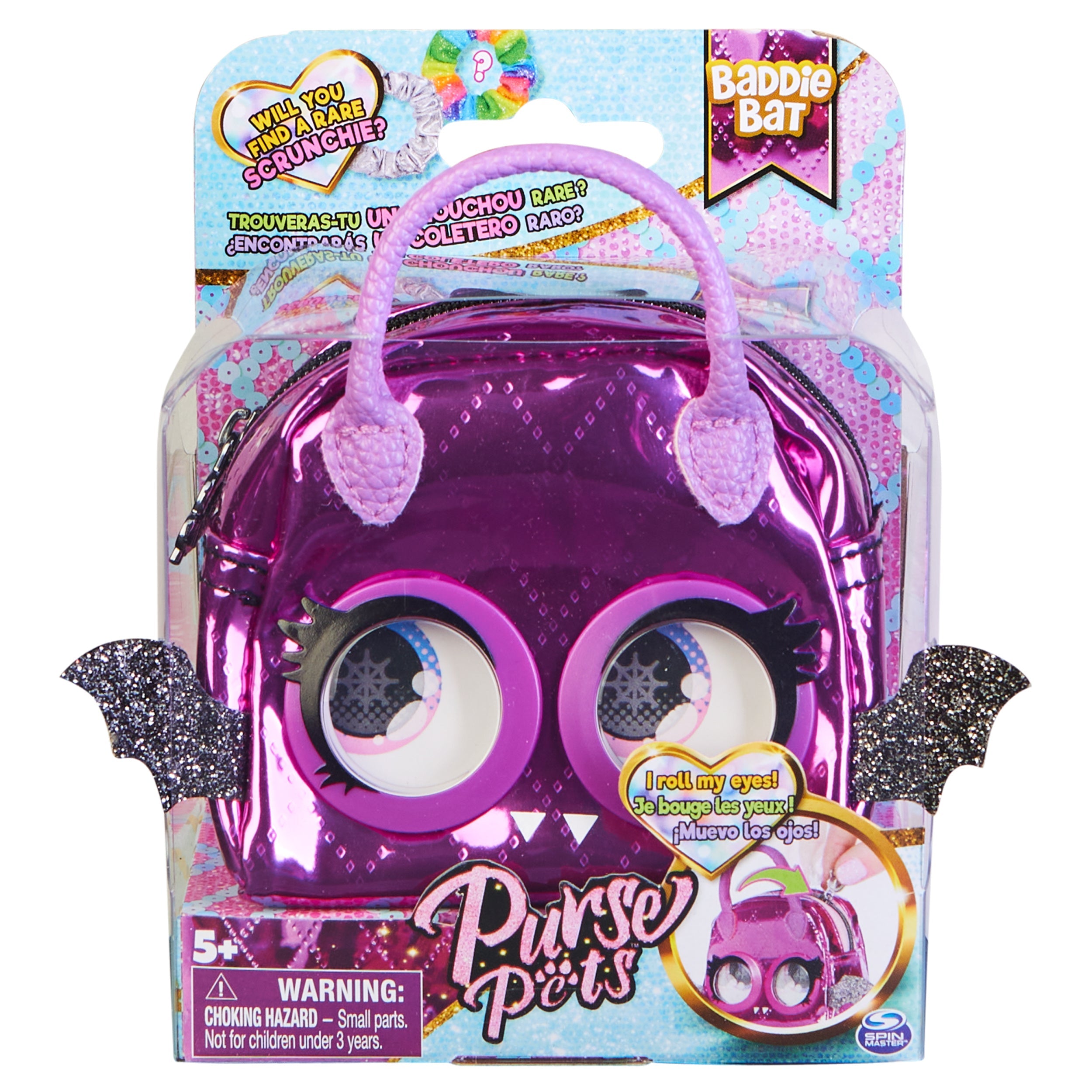 Hot! Micro Baddie Bat Purse Pets