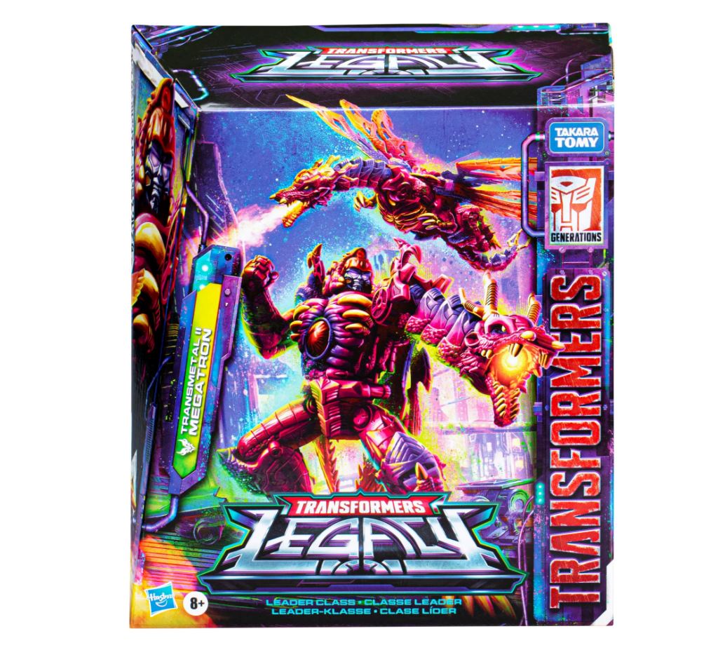 Hot Deal! Transformers Legacy Evolution Dragon Megatron Action Figure - 8.5 Inch Toy