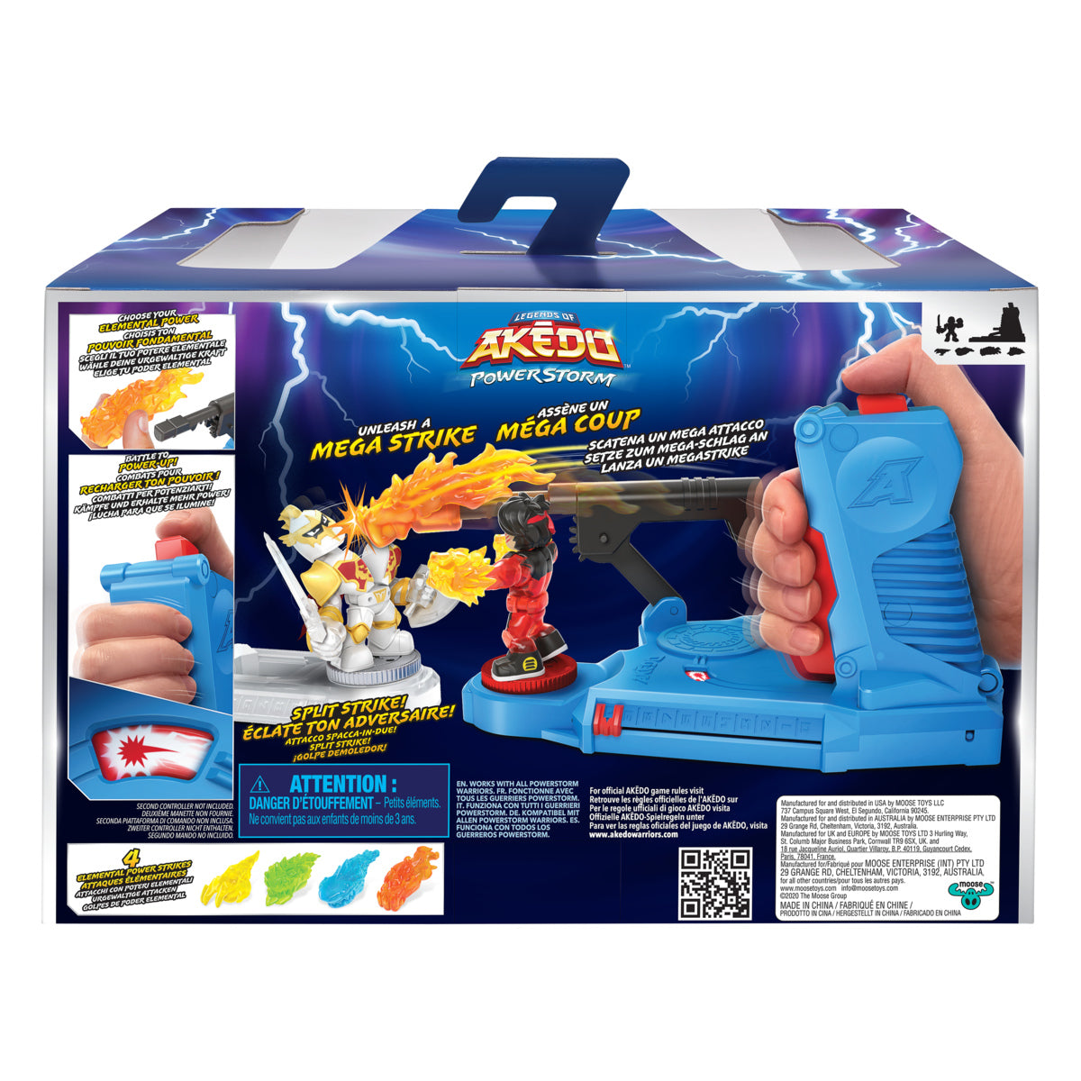 Hot Deal! Akedo Power Storm Mega Strike Battle Controller with Exclusive Figure