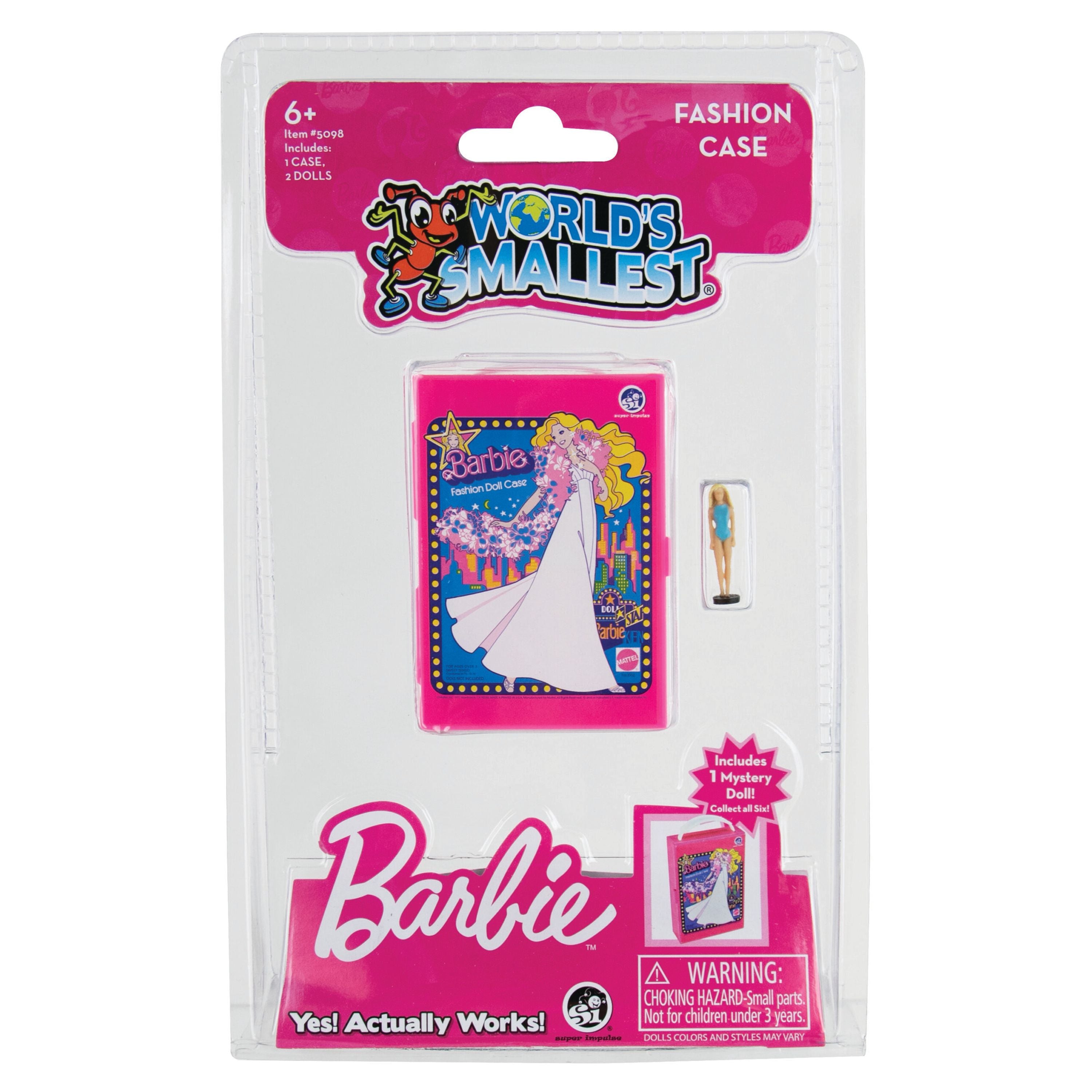 Get the Tiny Delight! World's Smallest 1977 Vintage Barbie Fashion Case for Collectors
