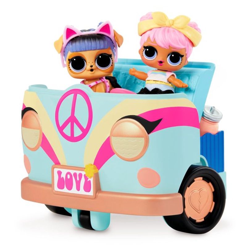 L.O.L. Surprise! 5-in-1 Grill & Groove Transforming Camper Playset