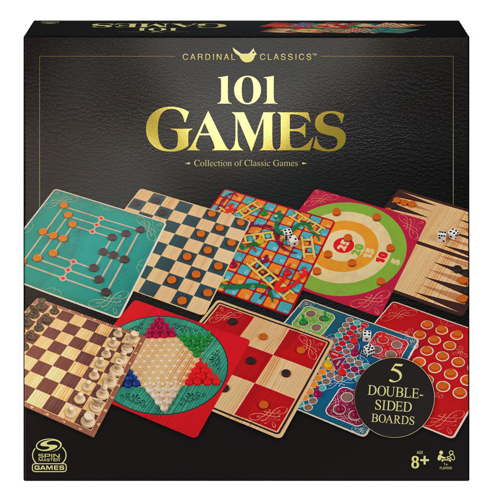 Hot Deal! Cardinal Classics 101 - A Fantastic Set of Spin Master Games for Family Fun