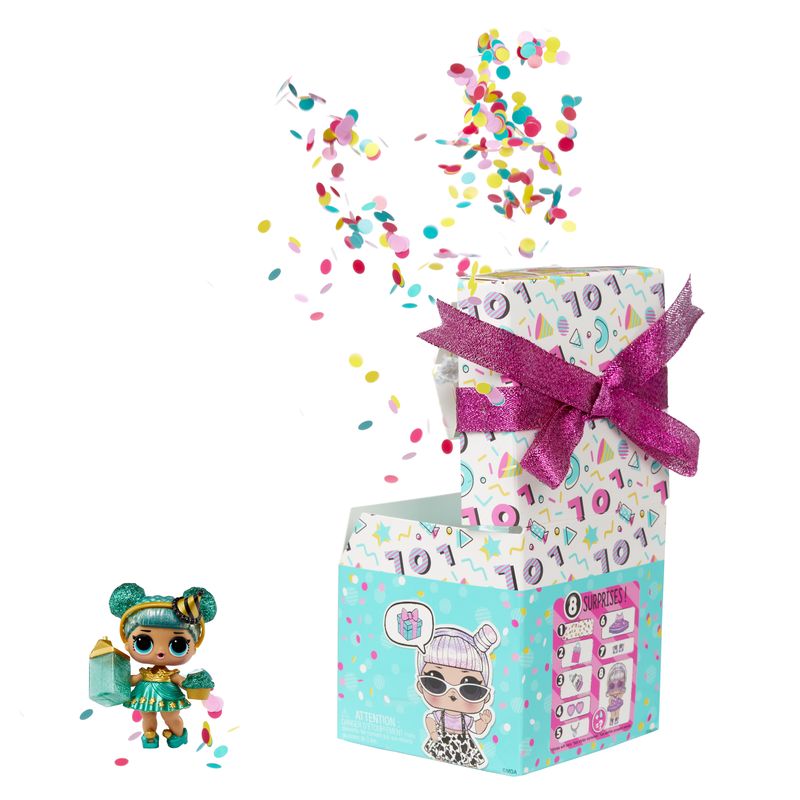 L.O.L. Surprise! Confetti Pop Birthday Dolls - 1 Pack, Great for Collectors and Kids