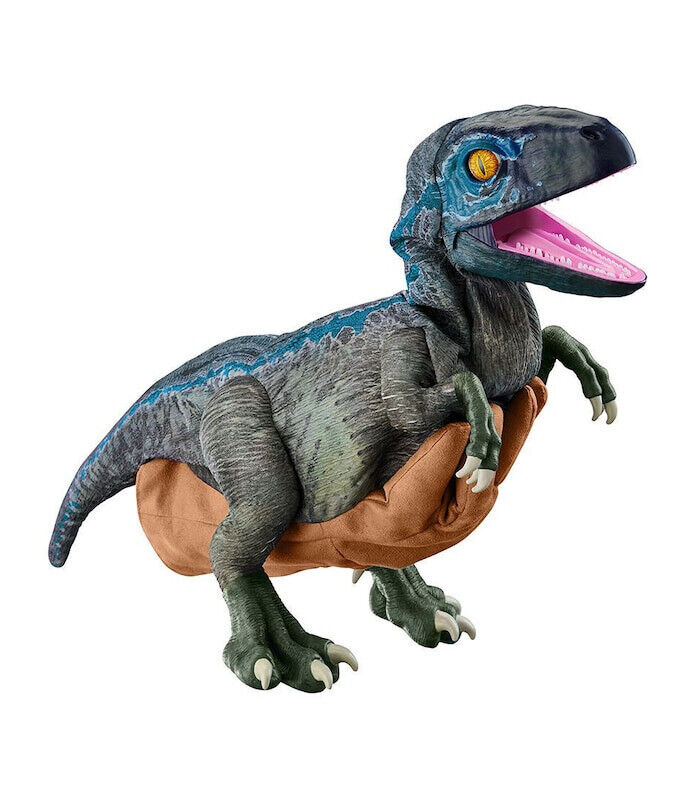 Hot! Jurassic World Dominion - RealFX Baby Blue Live Action Toy