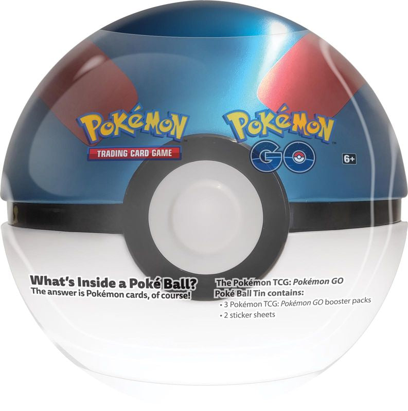 Assorted Styles Pokemon Go Pokeball Tin for Pokémon TCG