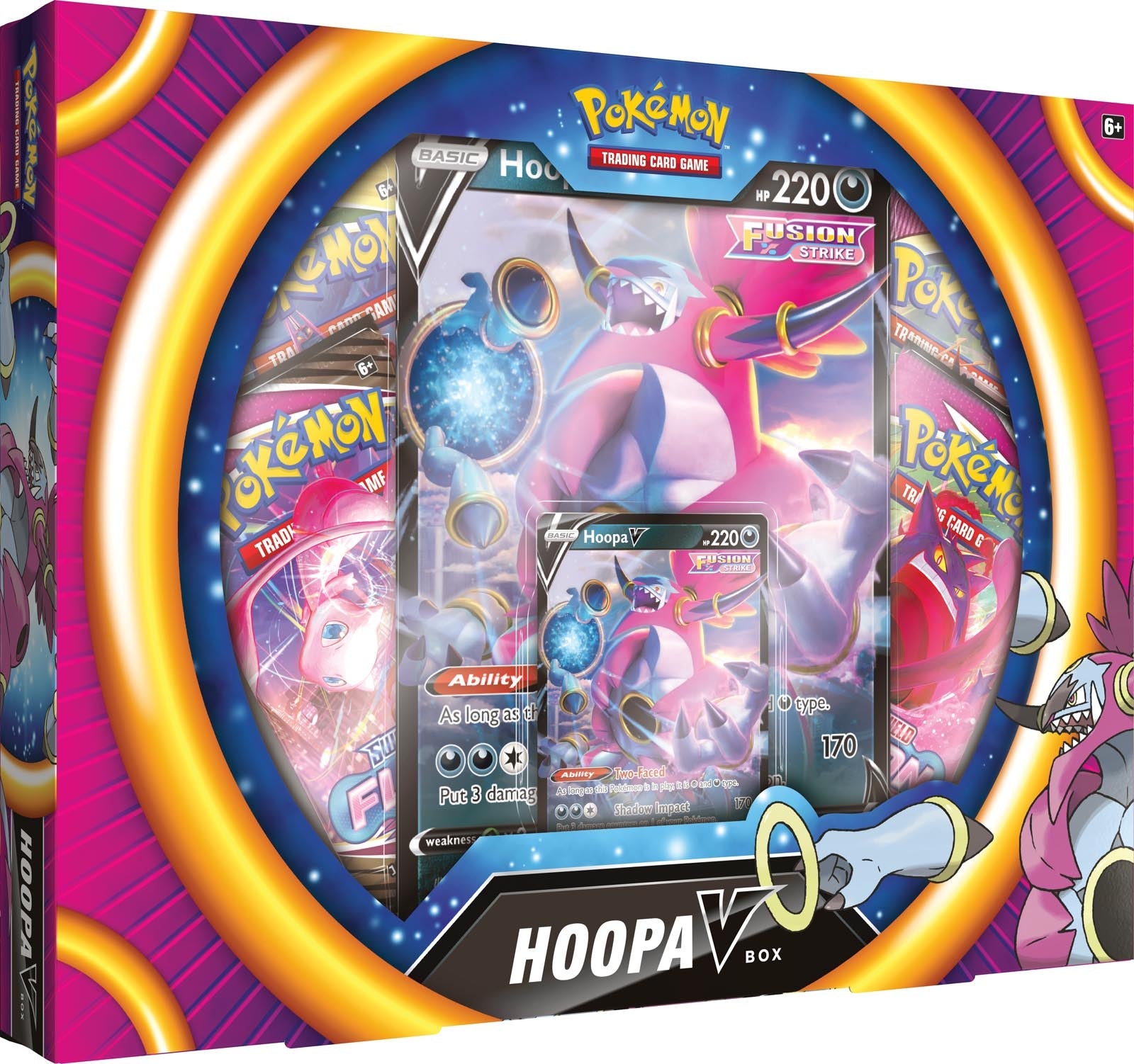 Hot Deal! Assorted Styles Pokemon Trading Card Game V Box with Hoopa V and Dragonite V