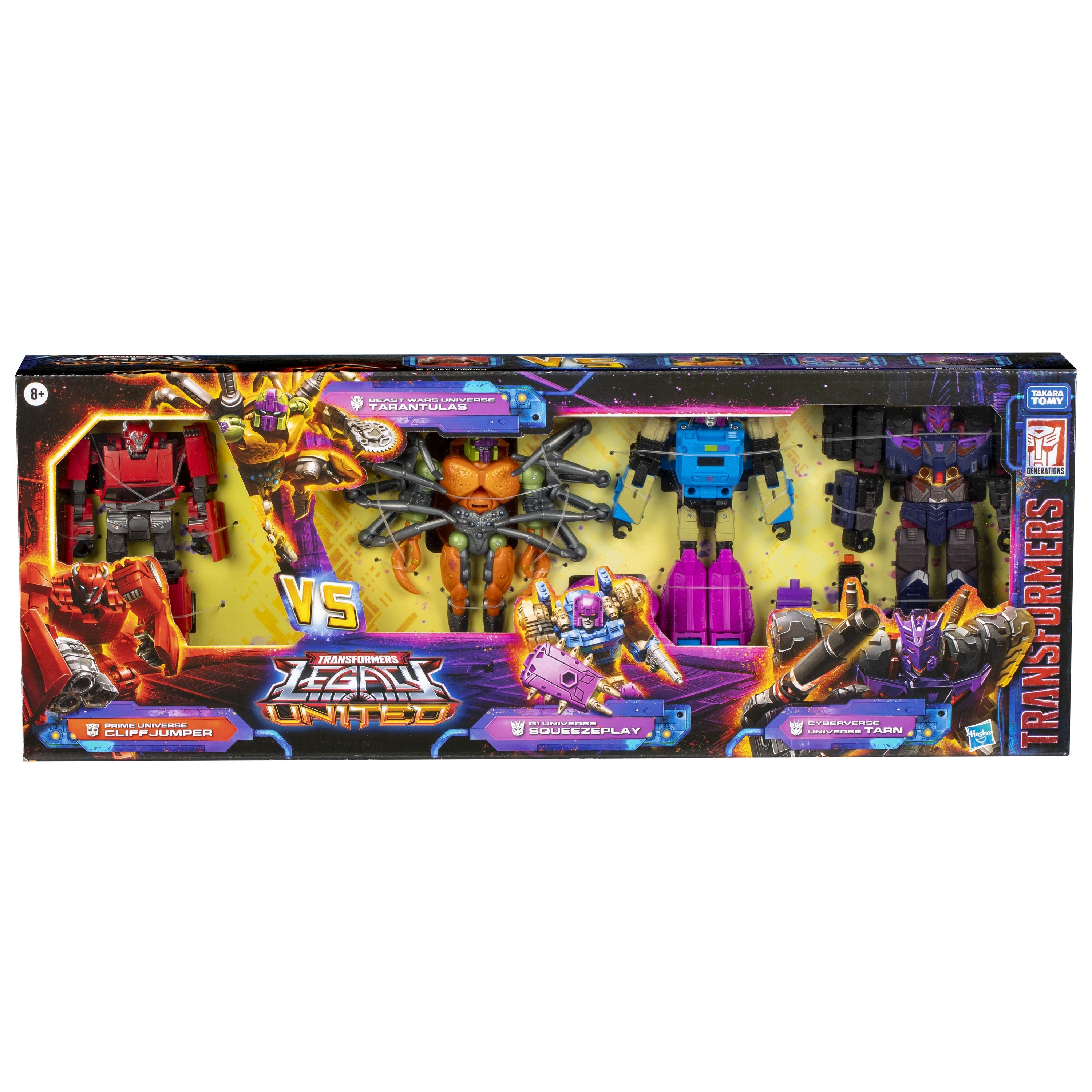 Hot! Transformers Legacy United 4-Pack Versus Multipack