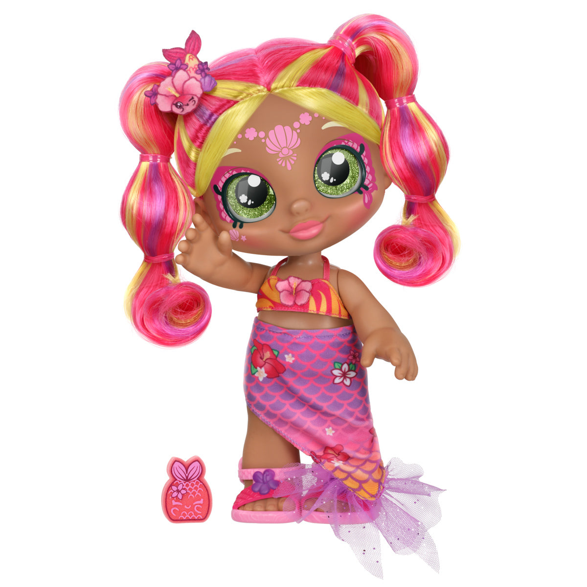 Hot Sale! Kindi Kids Dress - Up Magic Toddler Doll: Tropicarla Mermaid