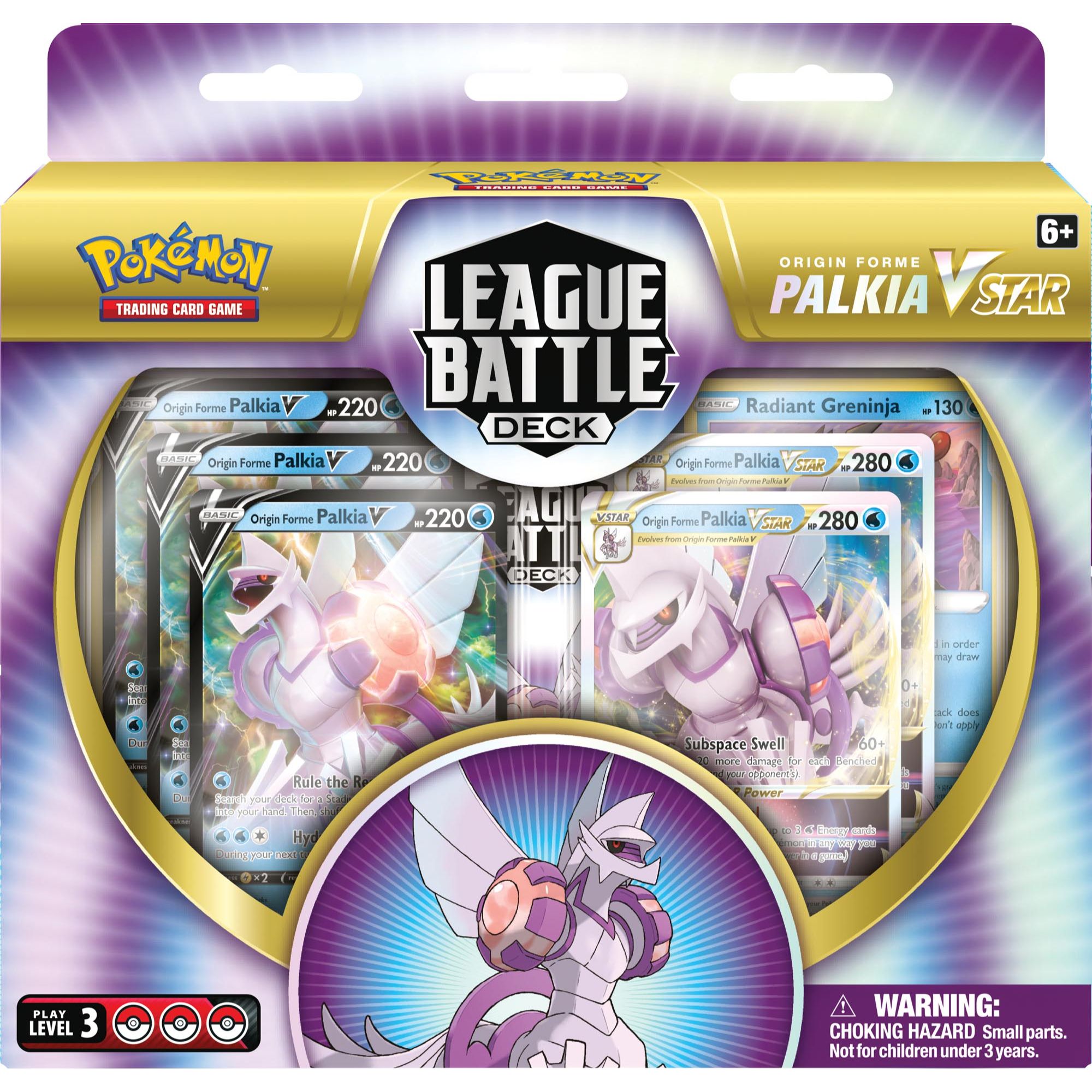 Hot! Pokémon TCG Origin Forme Palkia Vstar League Battle Deck