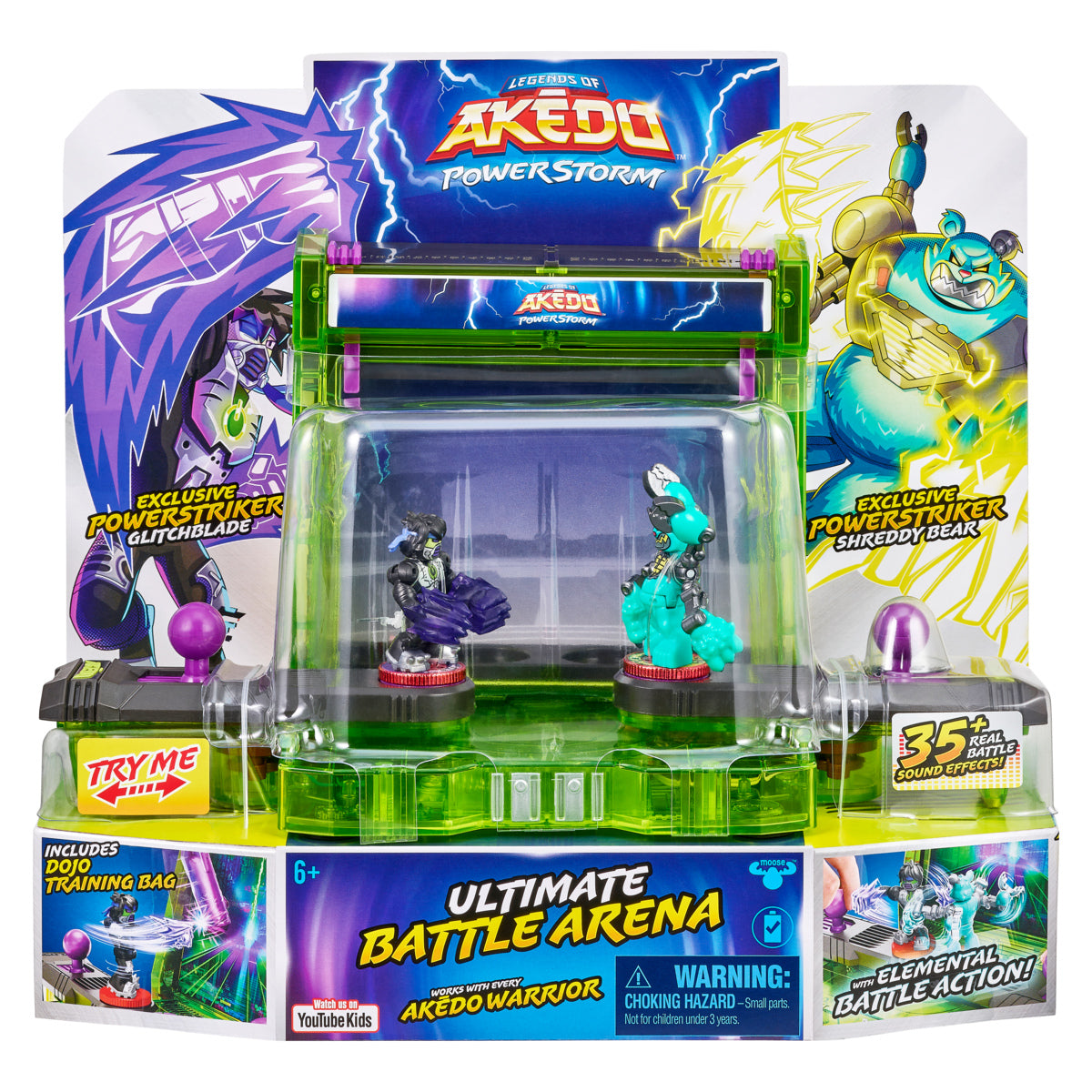 Akedo Powerstorm Ultimate Electronic Battle Arena with Exclusive Warriors