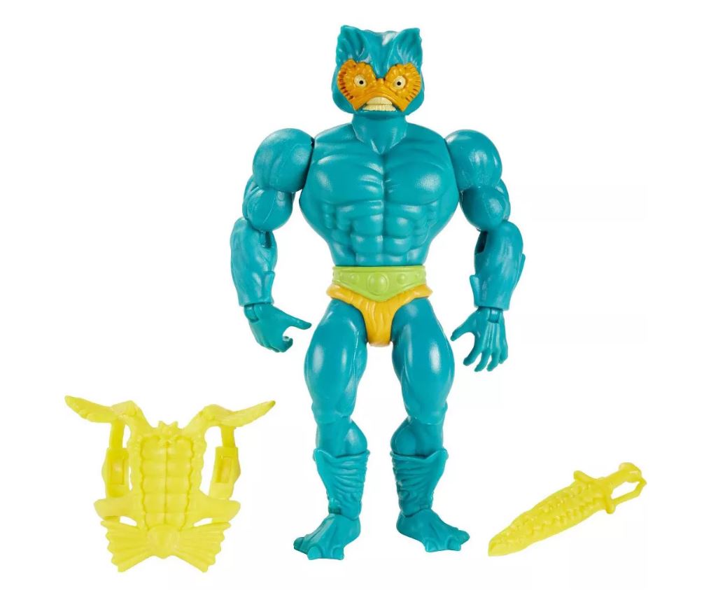 Masters Of The Universe Origins 5.5-Inch Poseable Mer-Man Action Figure