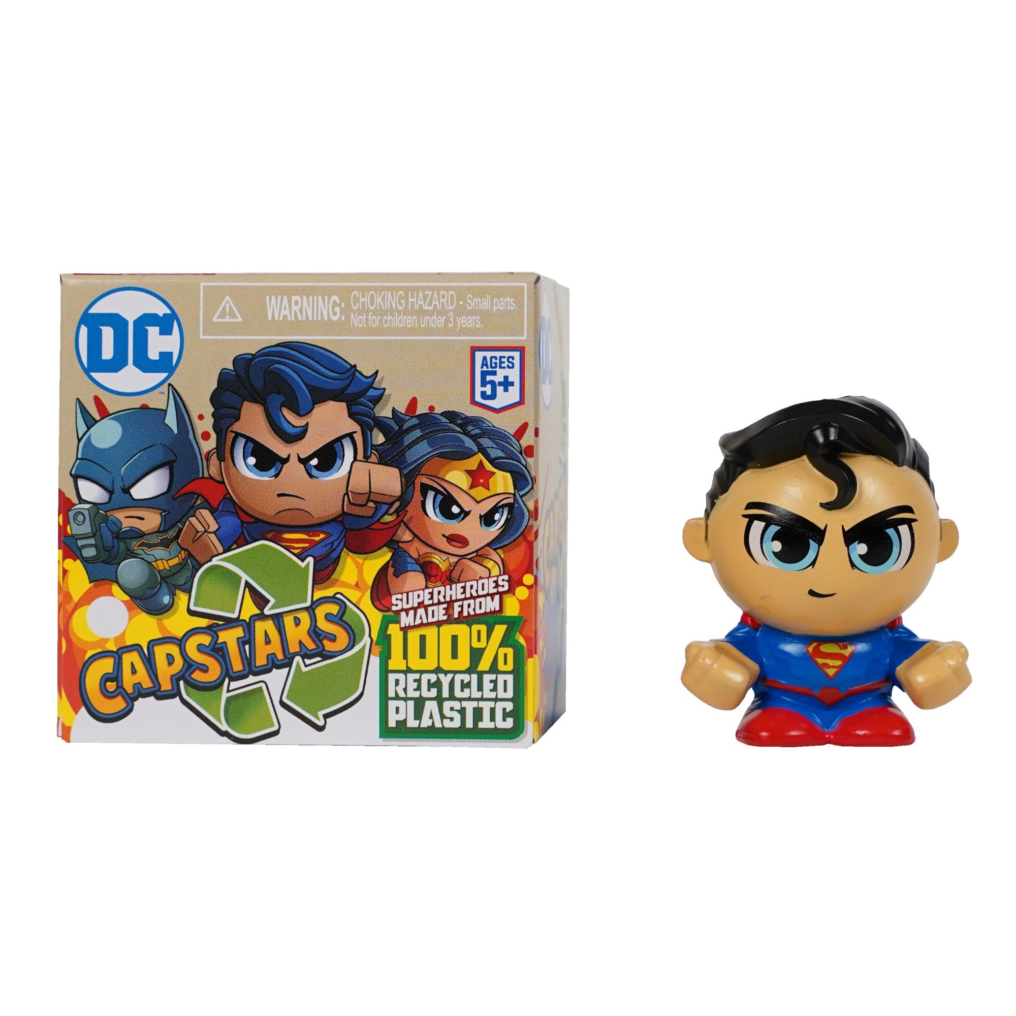 Series 1 DC Mini Capstars Collectible Figures Made from Recycled Materials