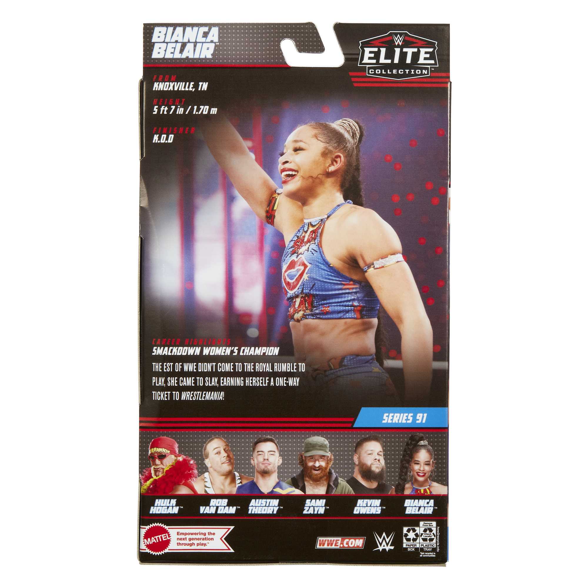 WWE Elite Collection Series 91 6-Inch Bianca Belair Action Figure