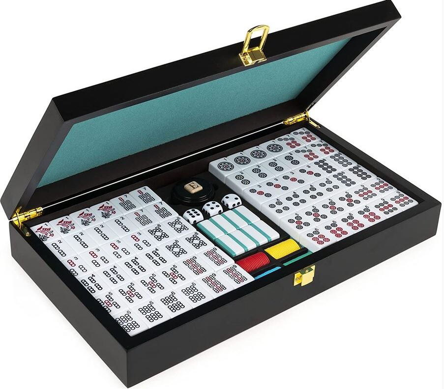 Special Offer! Cardinal Games Legacy Deluxe American Mahjong Set for 4 Players Aged 8+
