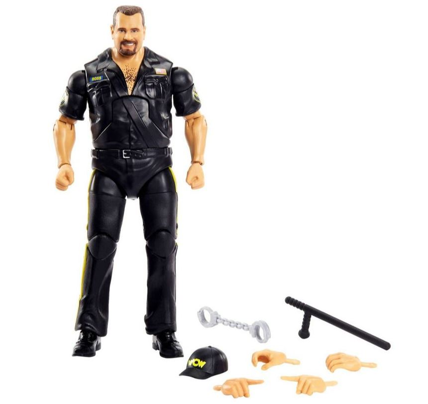 Hot Deal! WWE Elite Collection Big Boss Man Action Figure for Collectors and Kids