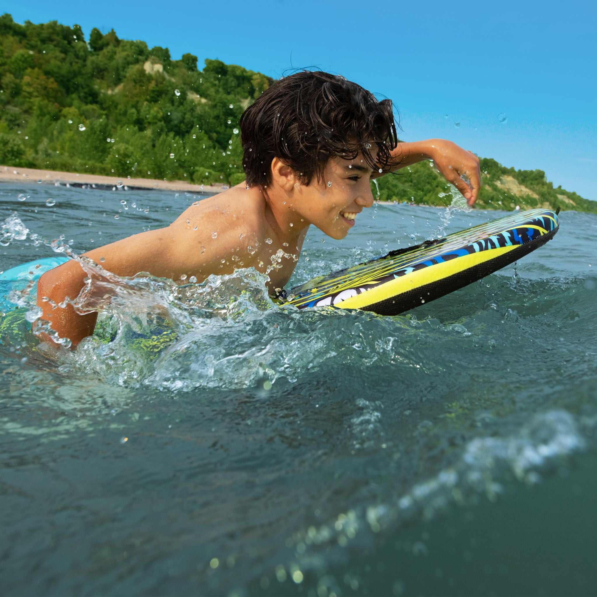 Aloha Blue Coop Pipe 37 Bodyboard - Ideal for Beginners