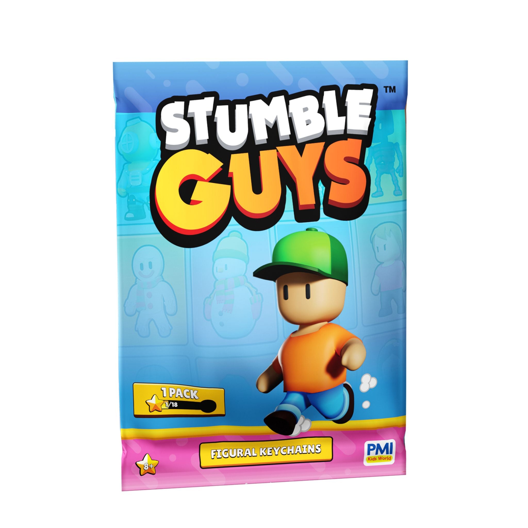 Assorted Styles of Stumble Guys Character Keychains for Party Fans