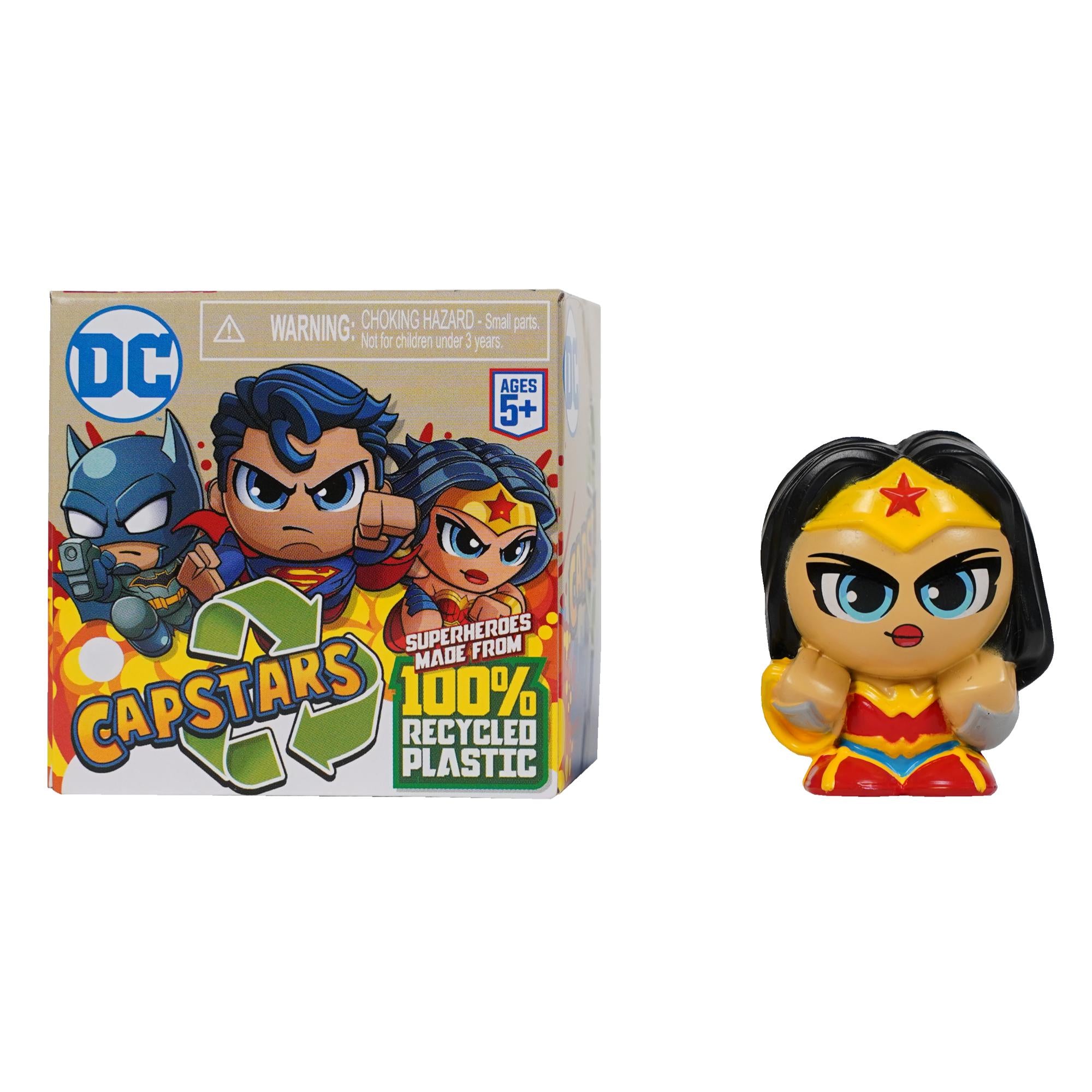 Series 1 DC Mini Capstars Collectible Figures Made from Recycled Materials