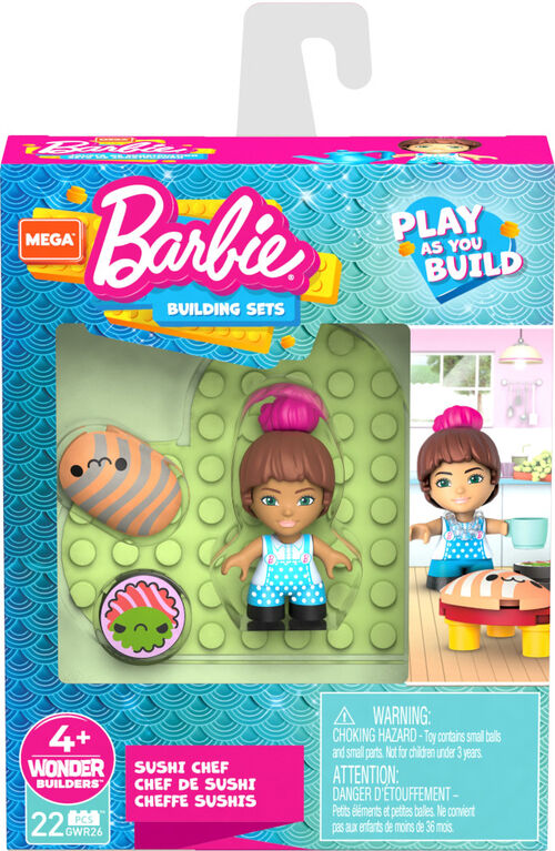 Fantastic Barbie Sushi Chef Building Sets for Beginners