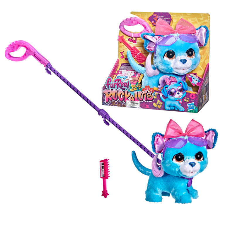 Hot Deal! Furreal Friends Rockalots Musical Interactive Walking Puppy Toy