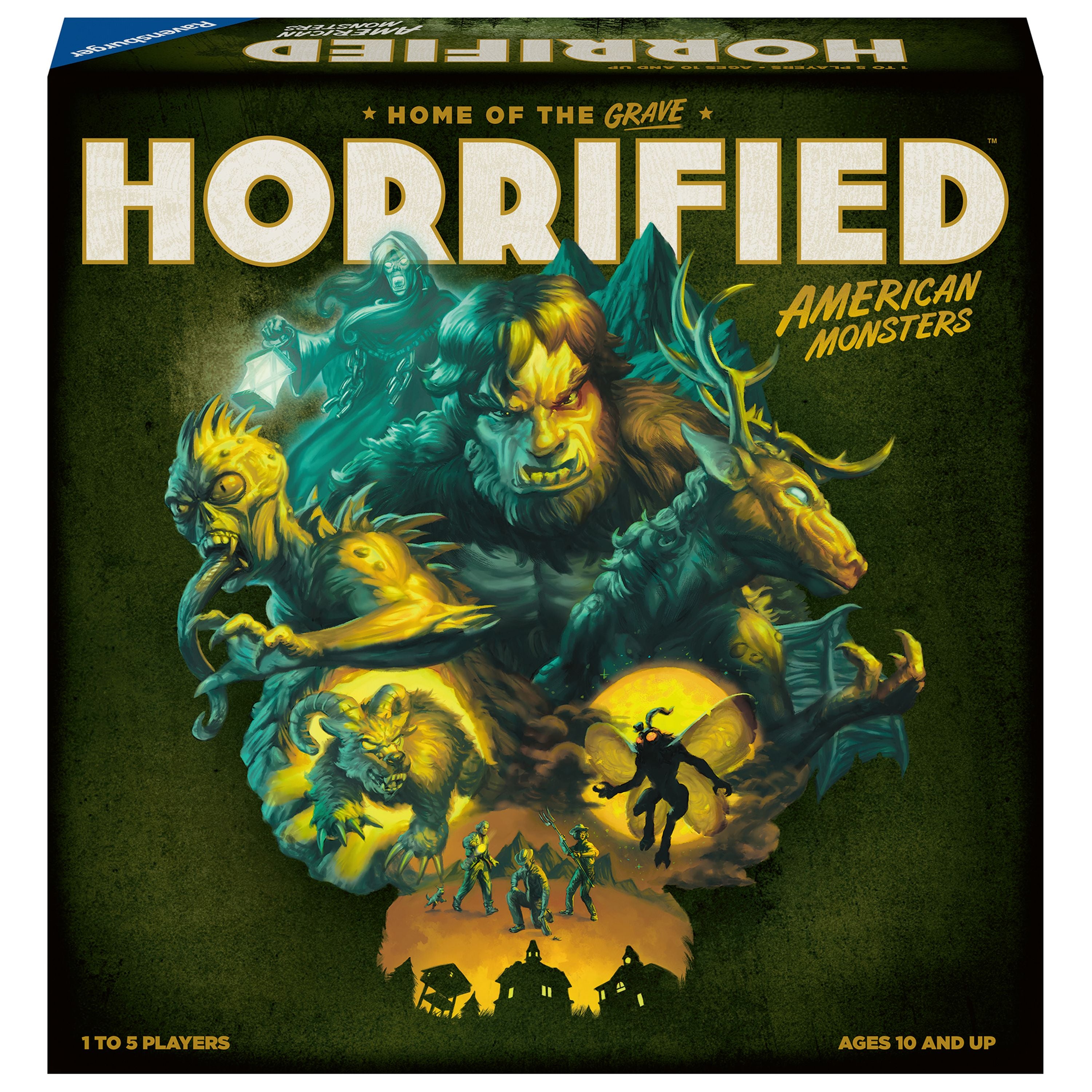 Ravensburger's Thrilling Horrified Monsters Board Game for Horror Fans