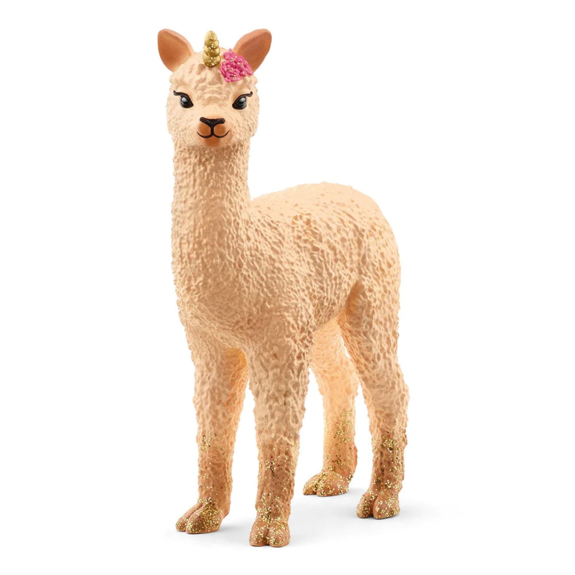 Schleich Exclusive Llama Unicorn Foal Toy for Magical Adventures
