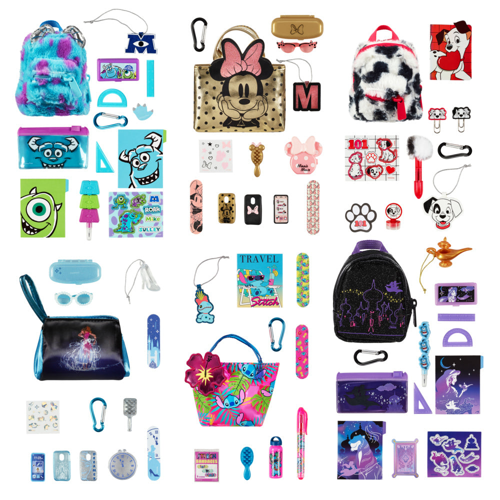 Hot Deal! Licensed Disney Real Littles S2 Assorted Style Backpacks and Bags