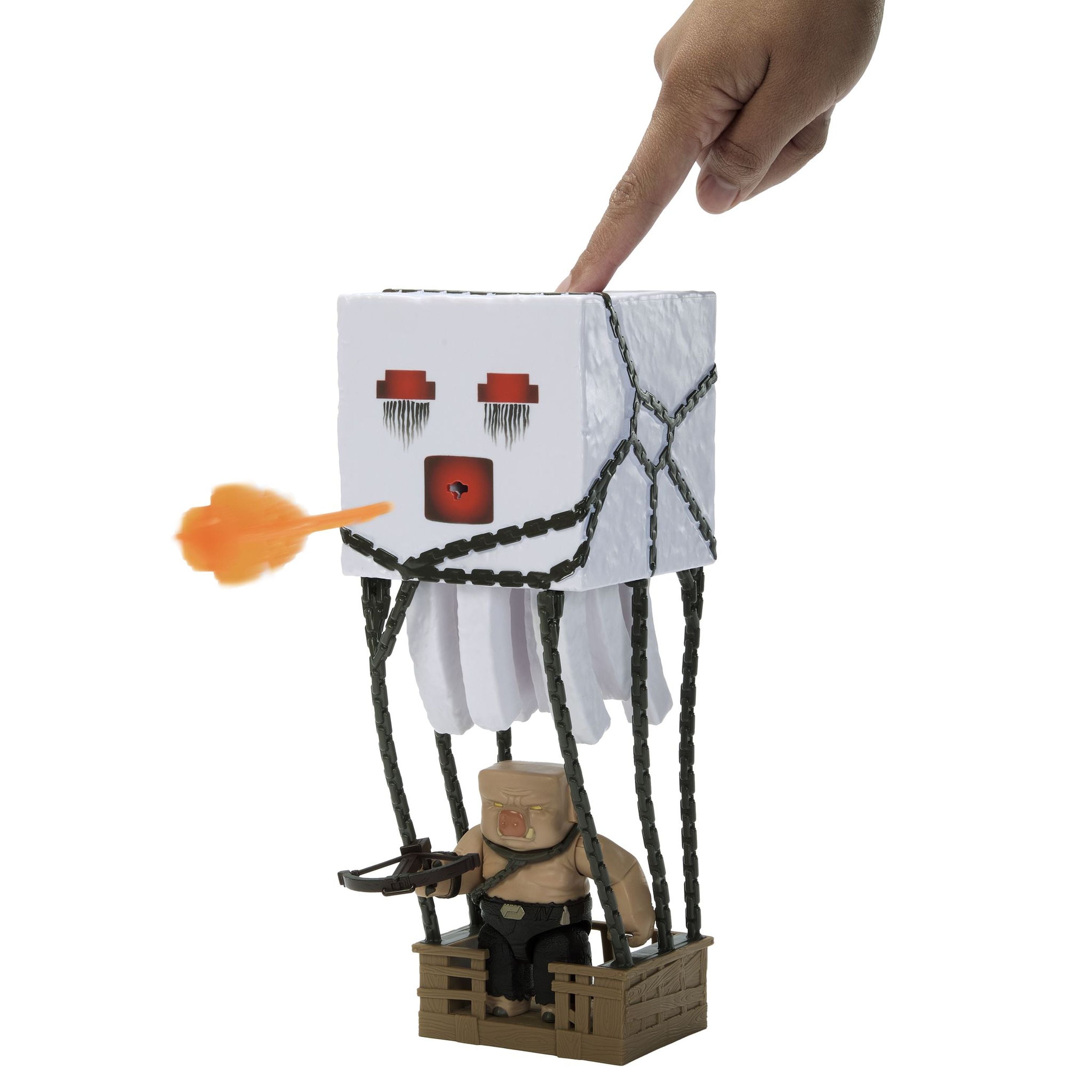 Hot! Minecraft Movie Blast Attack Ghast Action Figure Set