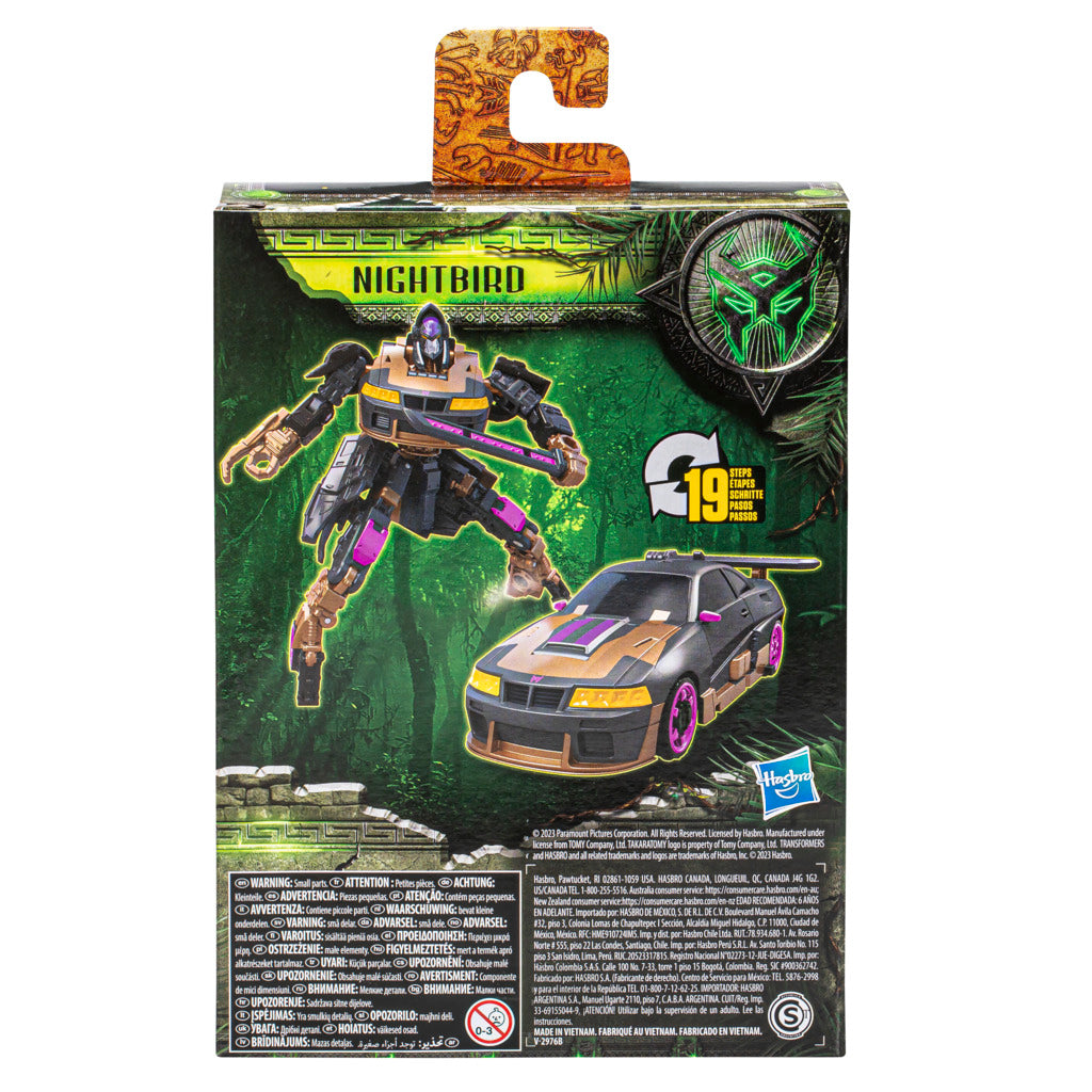 Deluxe Class Nightbird Action Figure from Transformers: Rise Of The Beasts