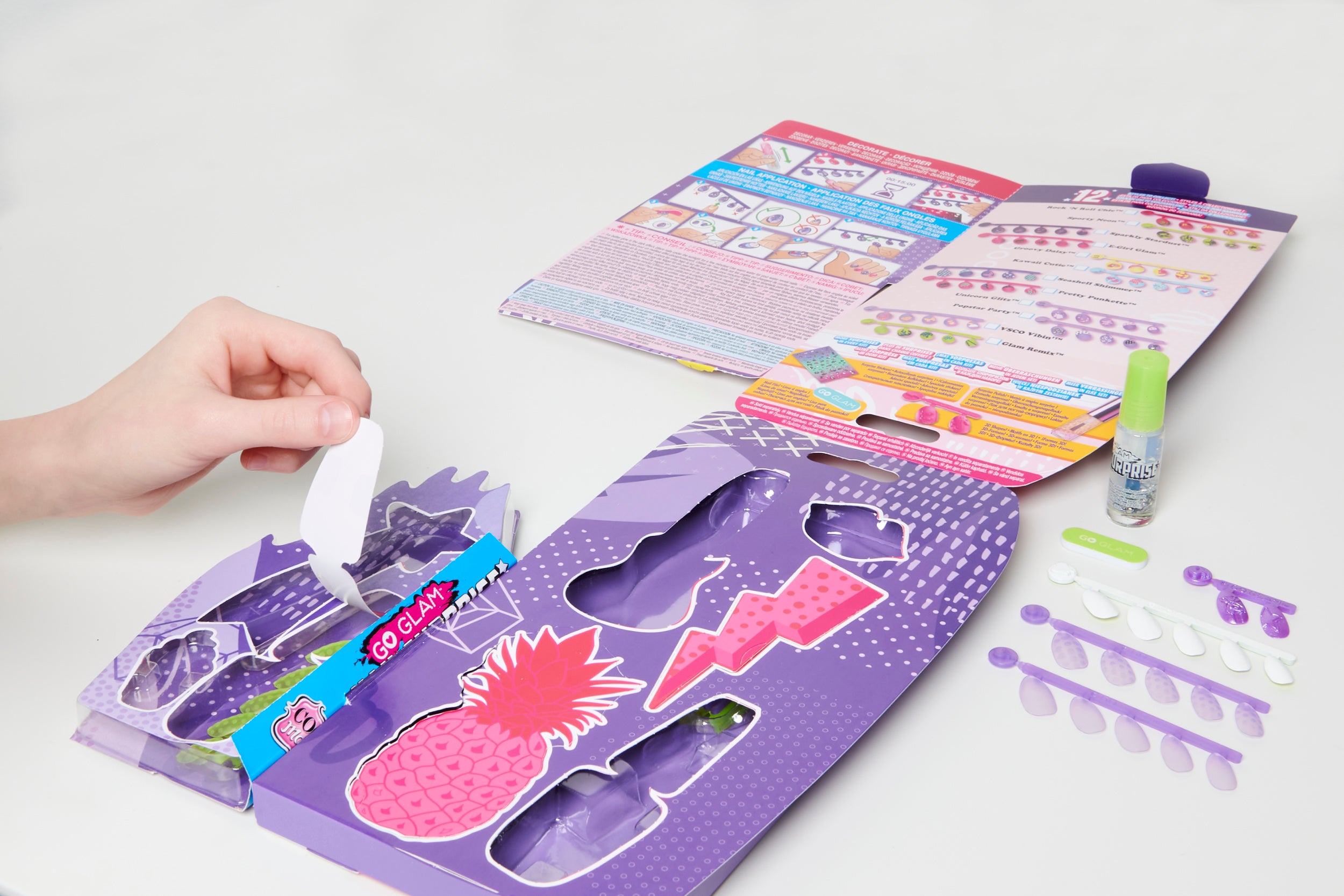 Cool Maker Go Glam Nail Surprise - Fun Kids' Manicure Kit